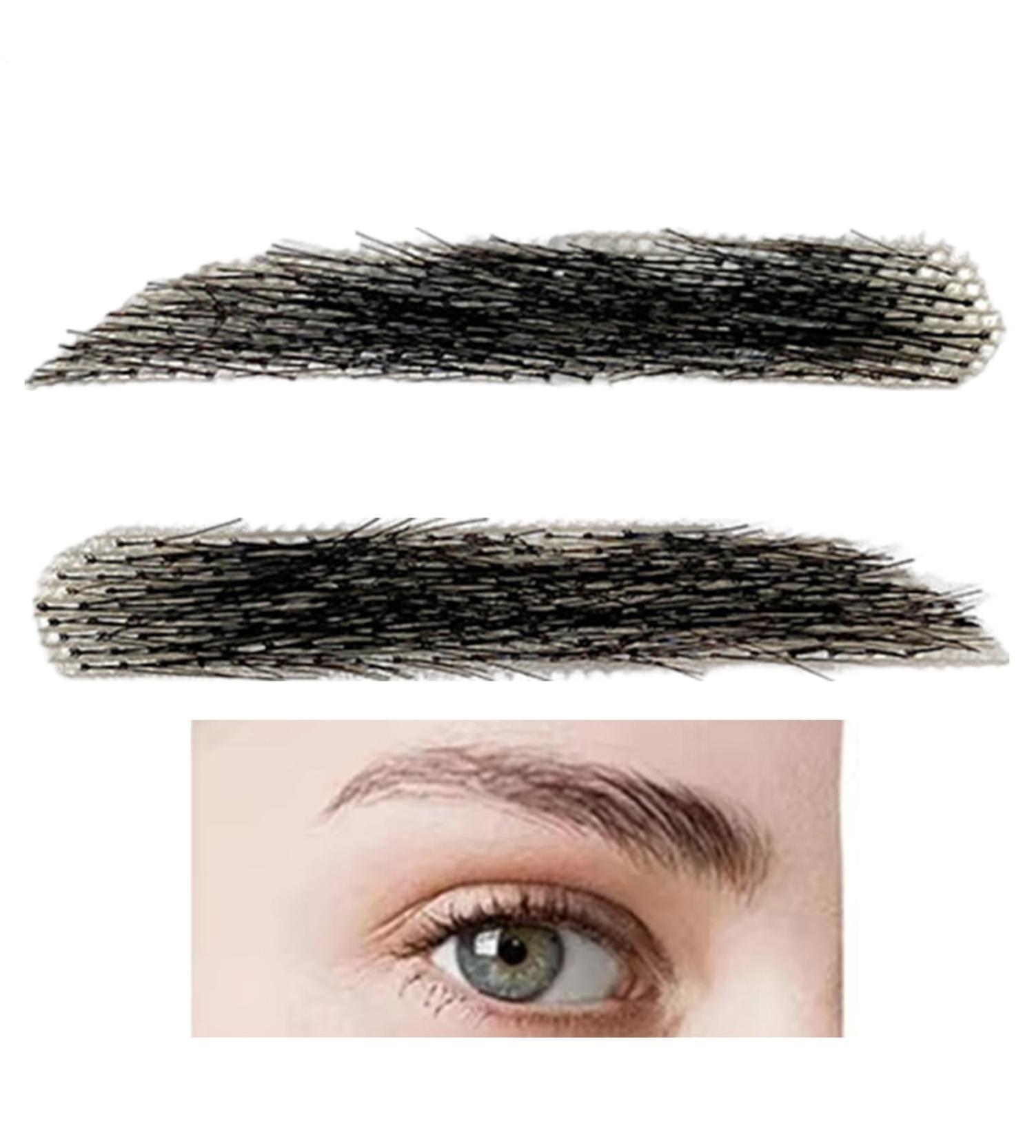Faux Cils - 1 Paire De Faux Sourcils En Dentelle Cils Ciils Moelleux Ciils Individuels Vaporeux Fauxs Cil Fau Sourcils En Dentelle R utilisables Sourcil Au Crochet Respirants Pour Femmes - Buy Online on GoSupps.com