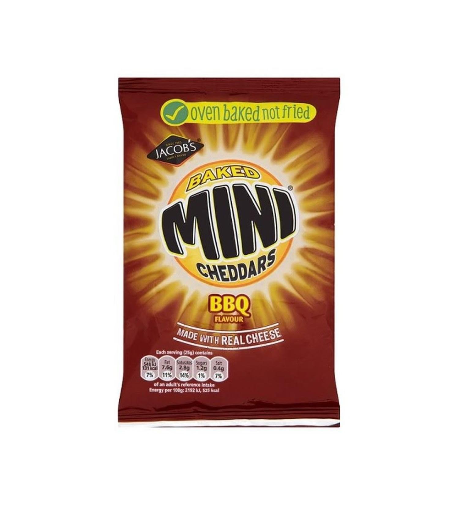 Mini-Four Cheddars Flavors Barbecue Pack Of 50 G Jacob 30