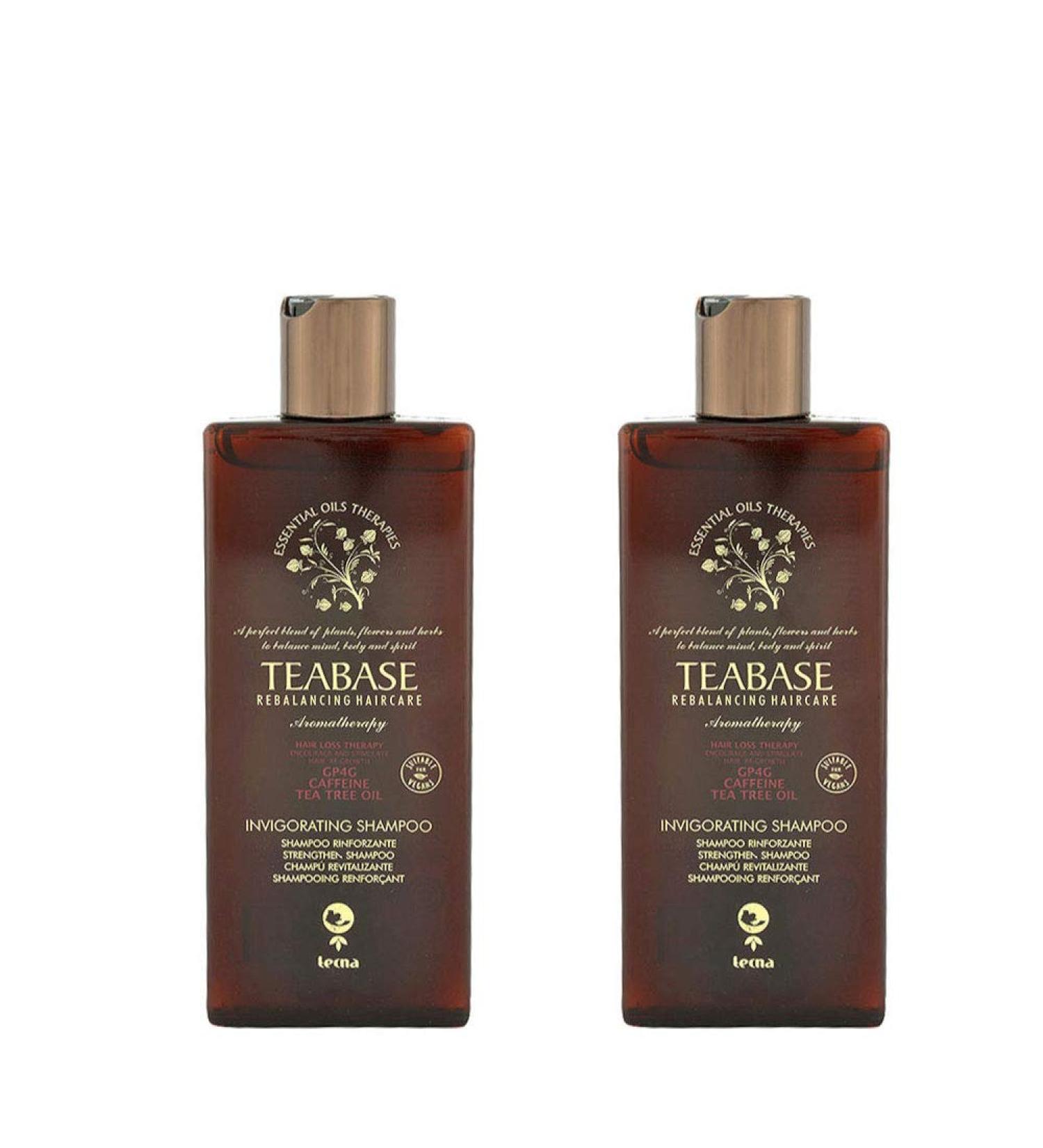 Professional Anti Hair Loss Shampoo 500 ml Tecna The Spa teabase Aromatherapy Invigorating Shampoo Duo Pack 2 x 250 ml PROMOTION  - Buy Online on GoSupps.com