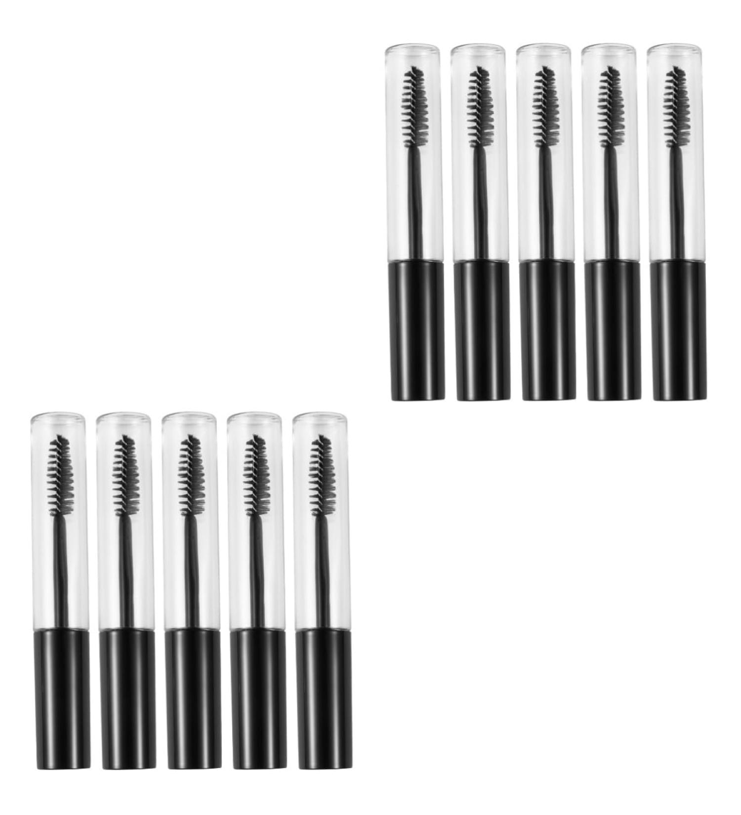 TOVINANNA 10 Pcs Eyelash Sub Tube Tubing Mascara Eyelash Growth 10ml Mascara Tube Lash Tubes Wand Round - Buy Online on GoSupps.com