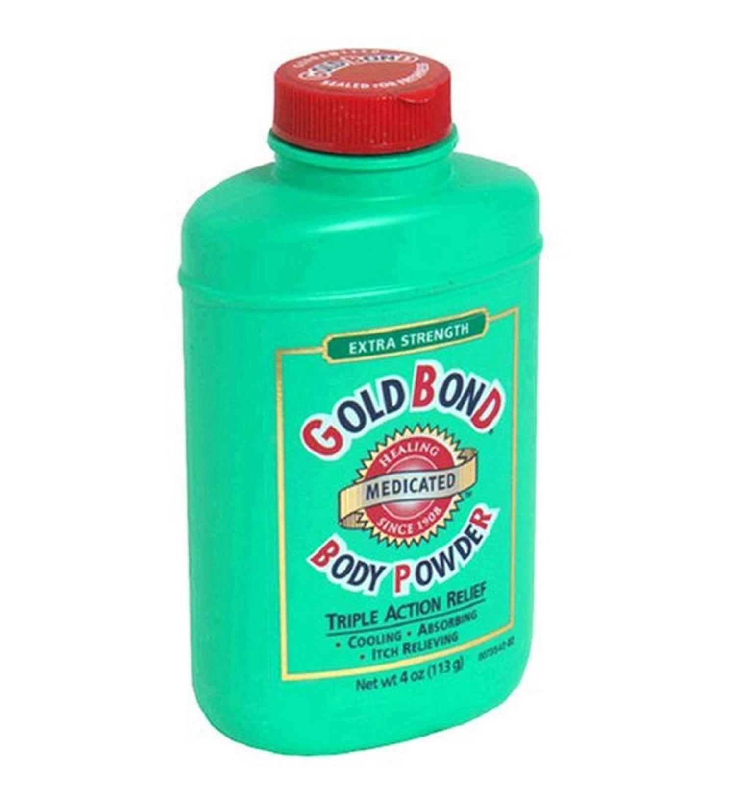 Gold Bond Medicated Body Powder, Extra Strength, 4 oz (113 g) 4 Ounce (Pack of 1)
