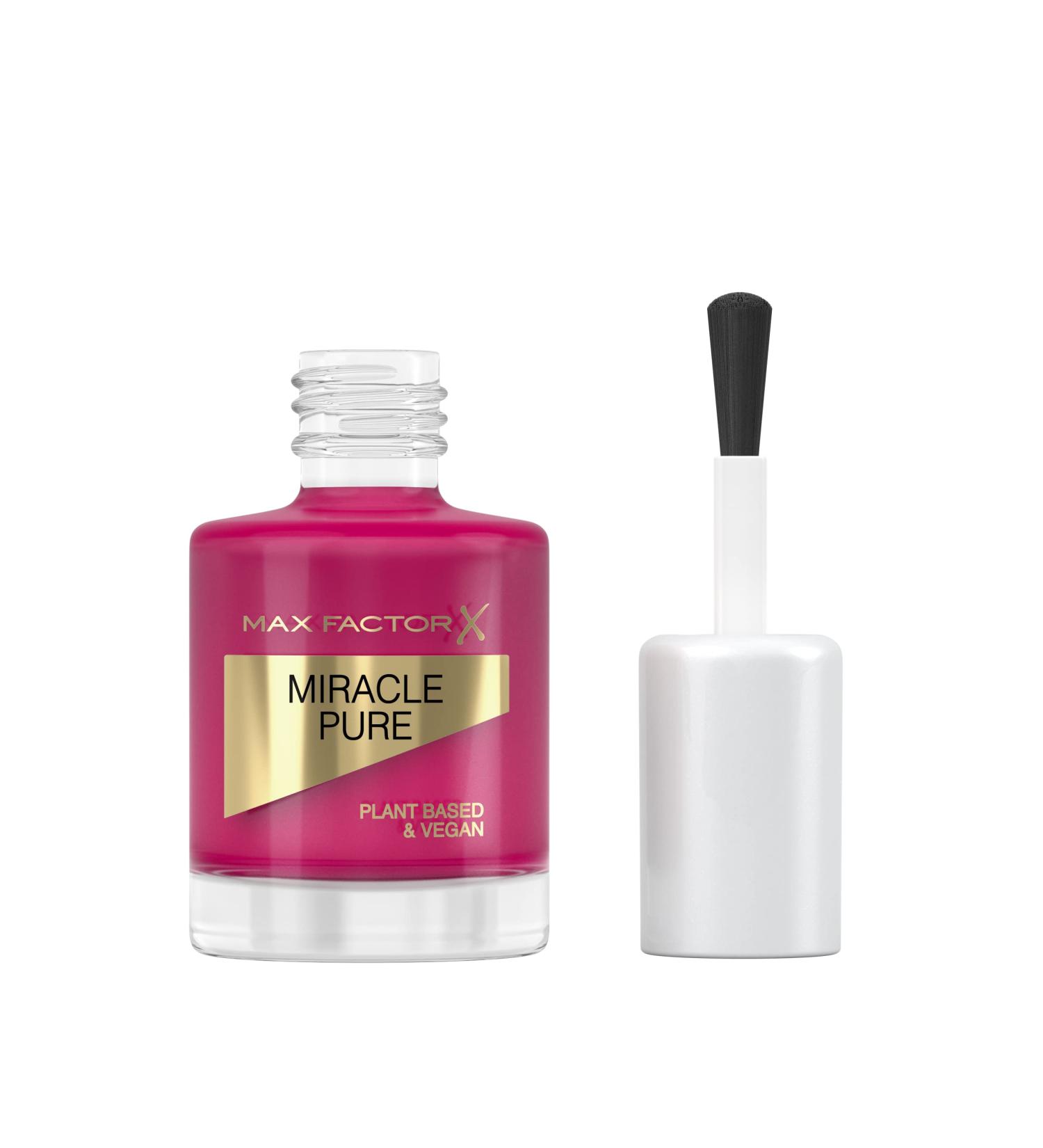 Max Factor Miracle Pure Nail Colour 320 Sweet Plum | Vegan Long-Lasting & Quick-Drying Nail Polish - 12ml - Buy Online on GoSupps.com