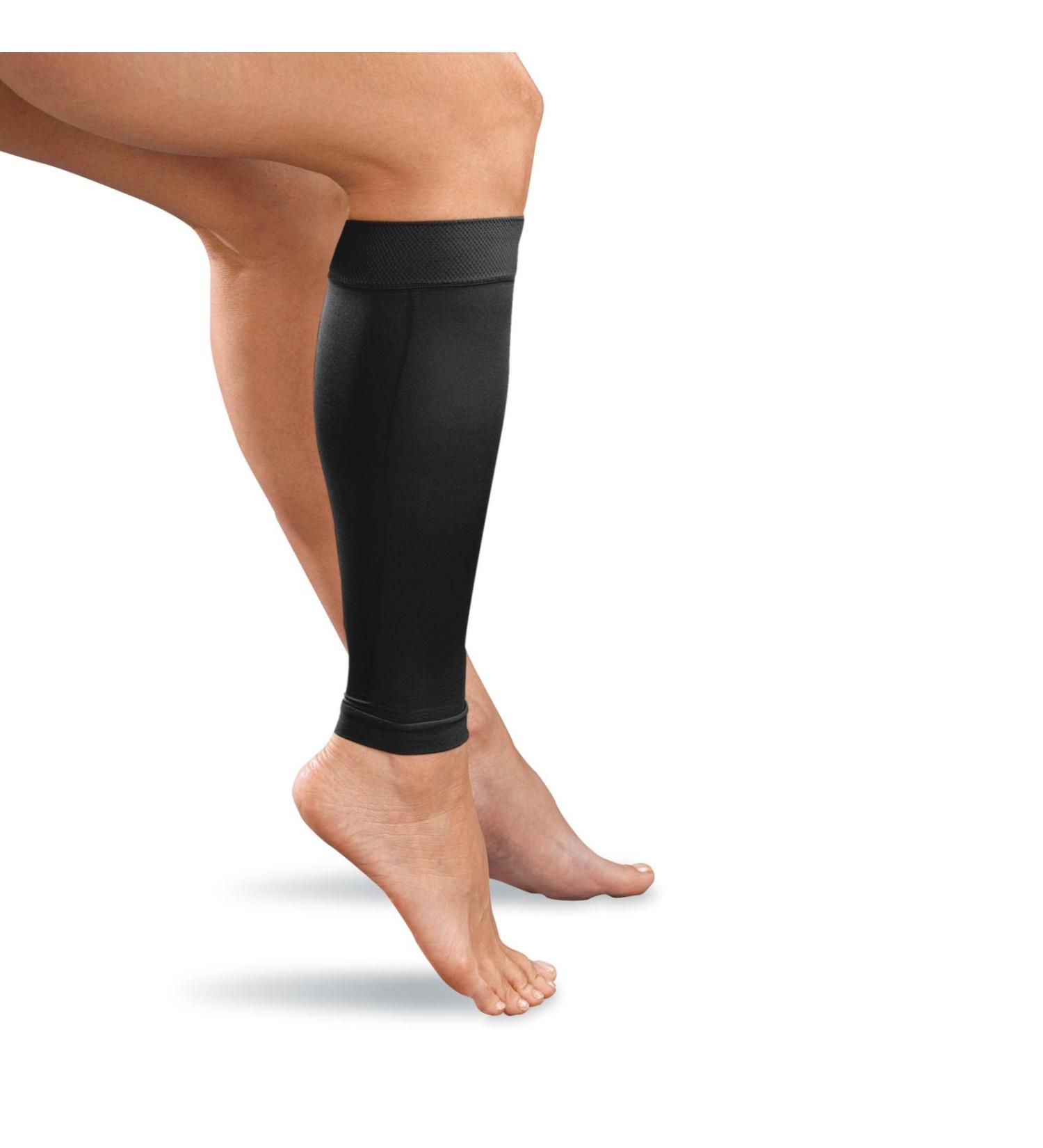 Graduated Support Calf Stocking LARGE 16.5-20 Black