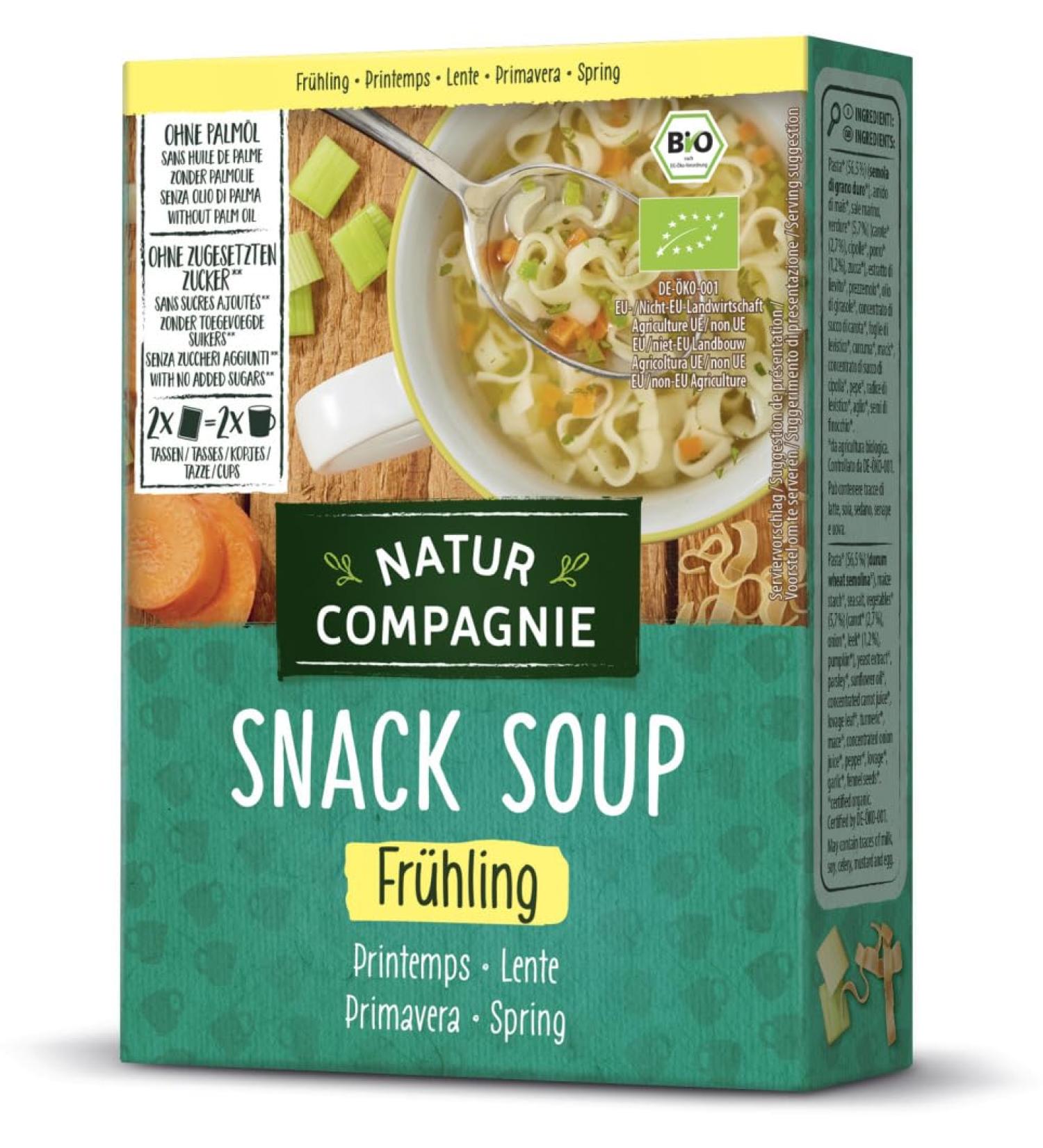 Natur Compagnie Natur Compagnie Organic Spring Instant Soup 2 x 17 g - Pack of 2