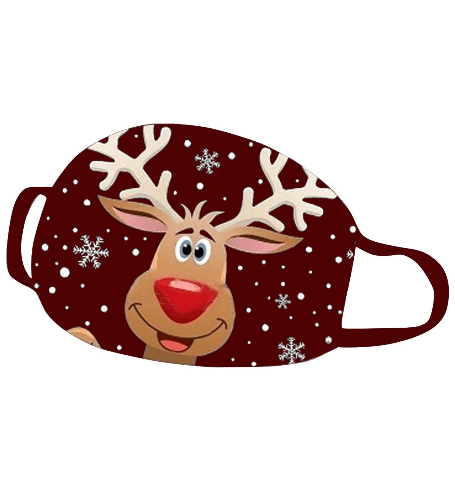 Riou Christmas Mundschafts Neckuch - Santa Claus Motor Washer Cotton Mask for Outdoor Protection | Multi-Function Cloth for Couples - Buy Online on GoSupps.com