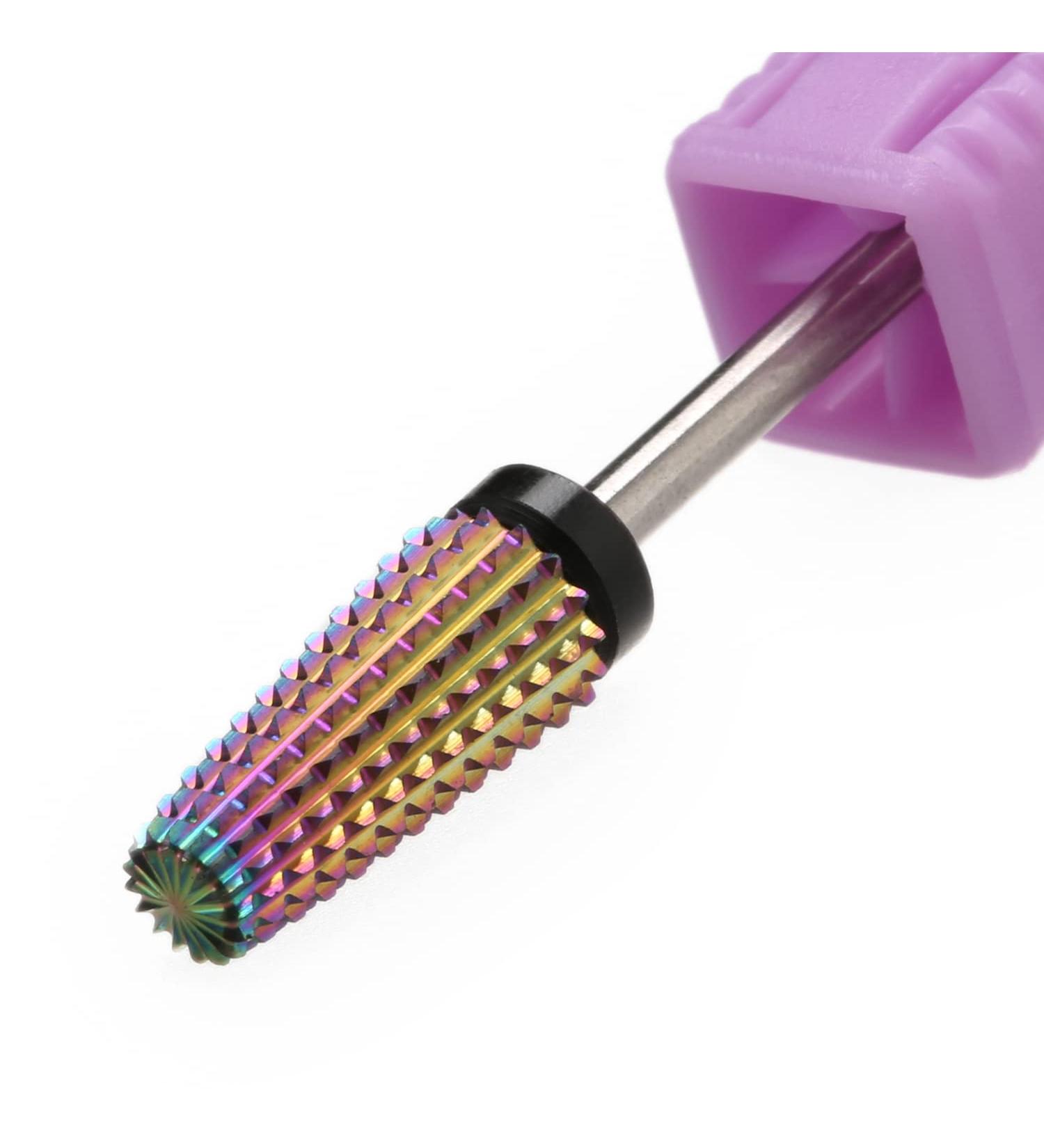 ERUIKA 5-in-1 Nail Drill Rainbow Drill (XC Rainbow) XC rainbow colored