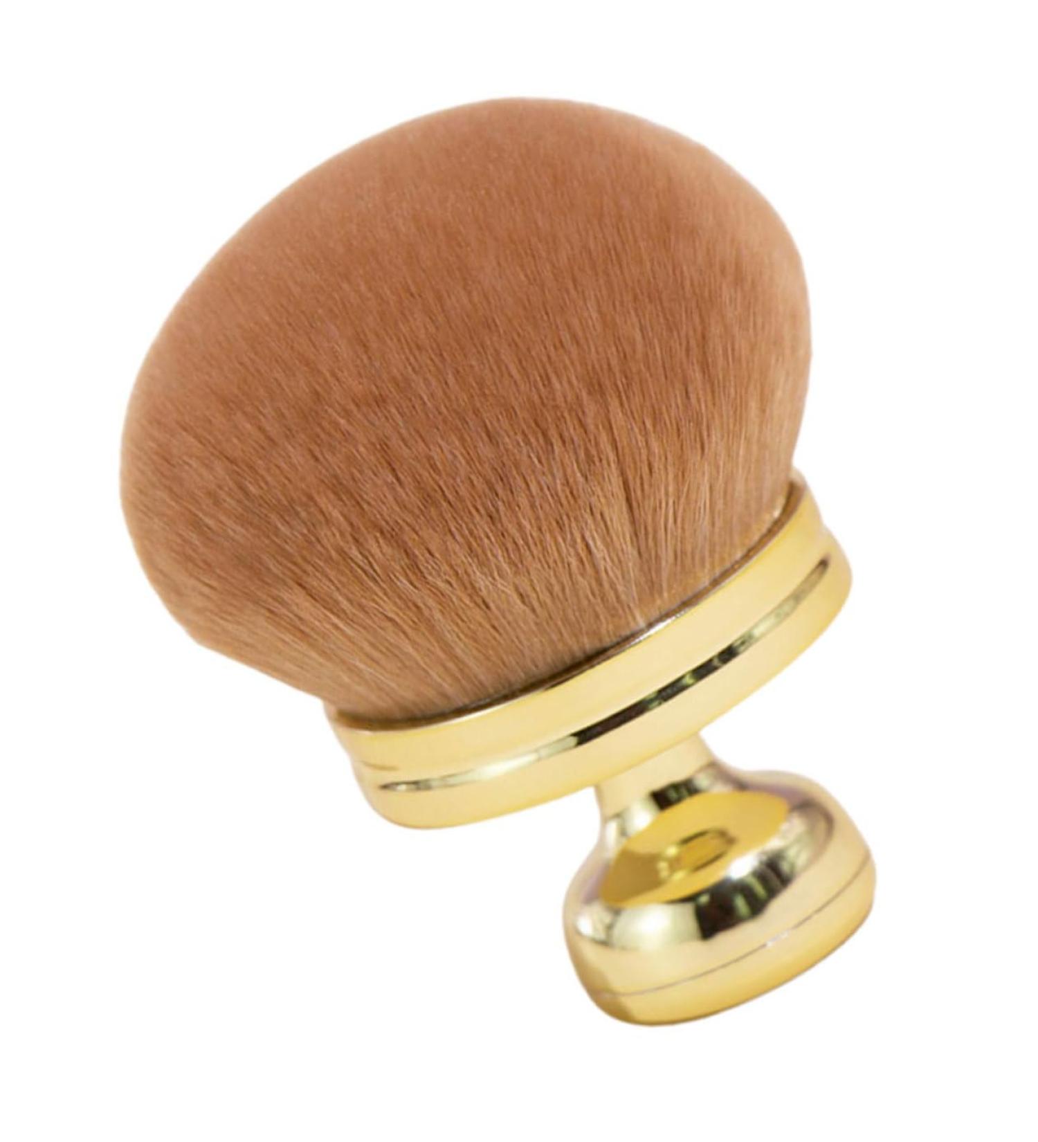 FRCOLOR Fluffy and Soft Makeup Brush Setting Powder Brush for Loose Powder Blush for Makeup Blush Makeup Brush Cosmetic Brush Blush Brushes Professional Makeup Kit Travel Makeup Brushes 8.50X7.00X7.00CM Golden - Buy Online on GoSupps.com