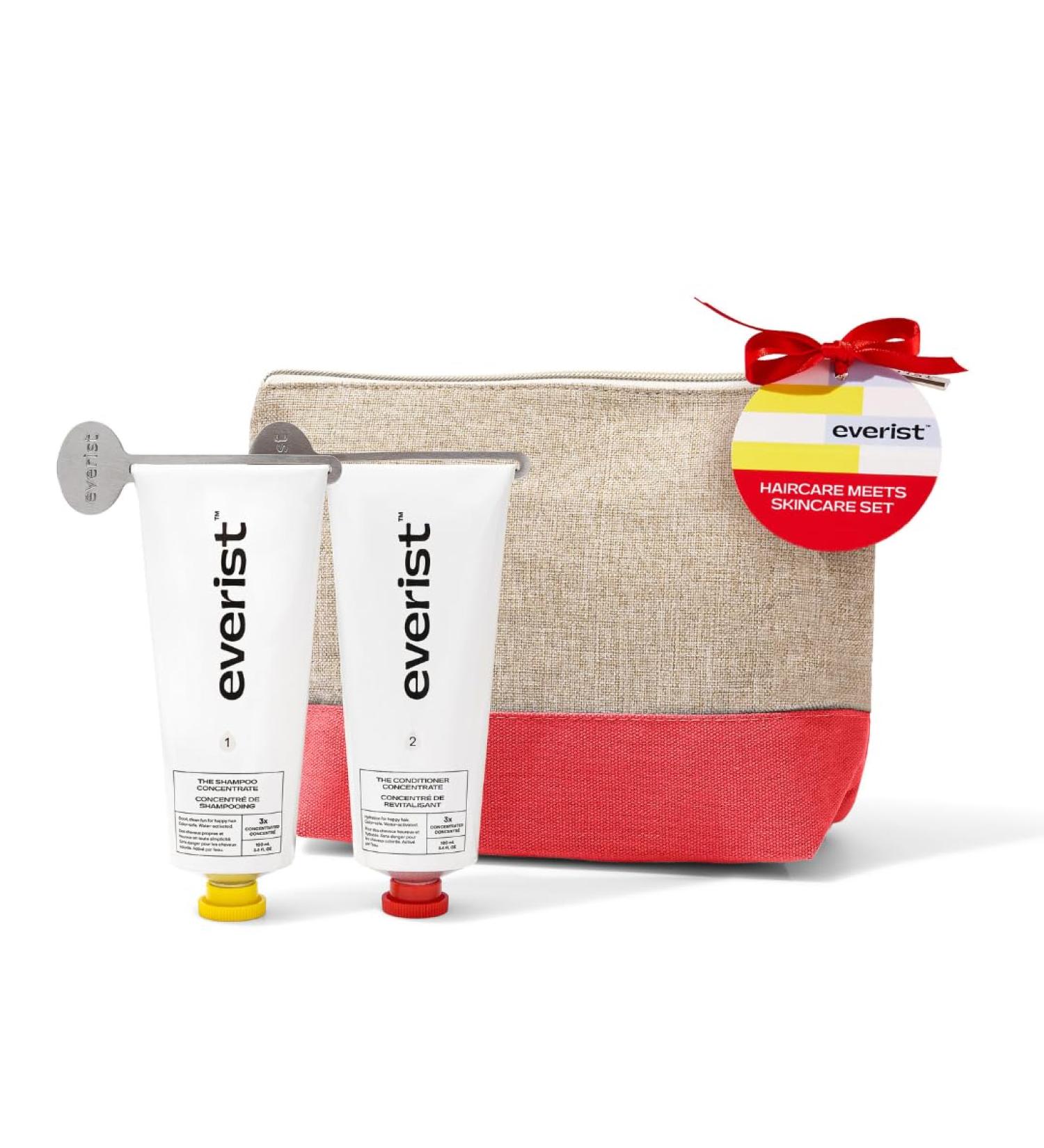 Deep Hydration & Smoothing Haircare Meets Skincare Set | Plant-Based Color-Safe | 50+ Uses 3.4 fl oz Each - Buy Online on GoSupps.com