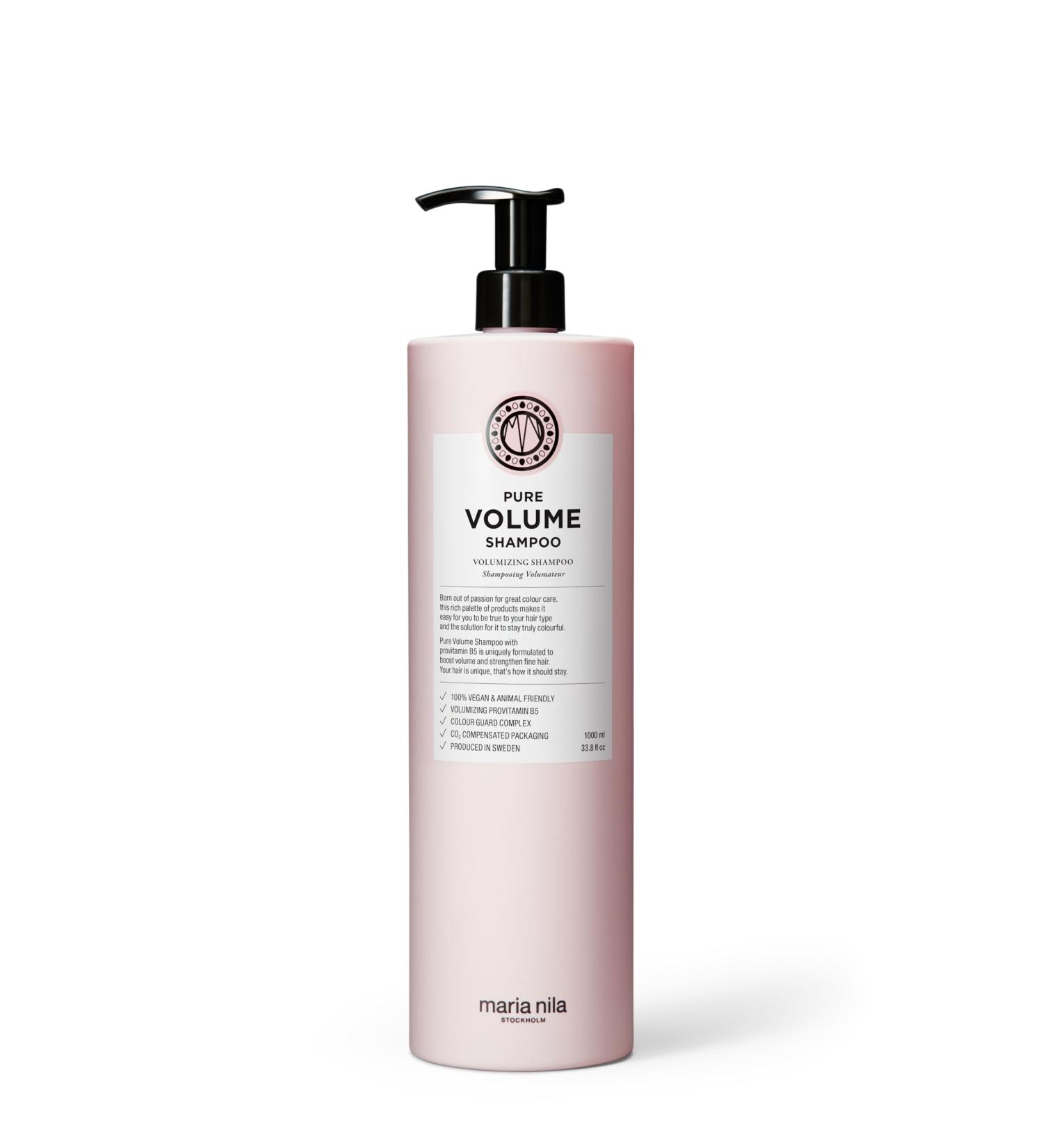 Maria Nila Pure Volume Shampoo 1000ml - Buy Online on GoSupps.com