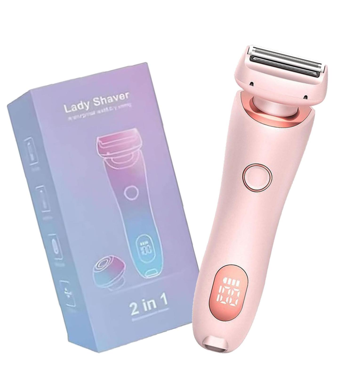 Dusk Razor for Women Dusk Electric Shaver Razors for Women for Legs Underarm Face Pubic Hairs Painless Ipx7 Waterproof Wet Dry Use Rechargeable (Pink) - Buy Online on GoSupps.com