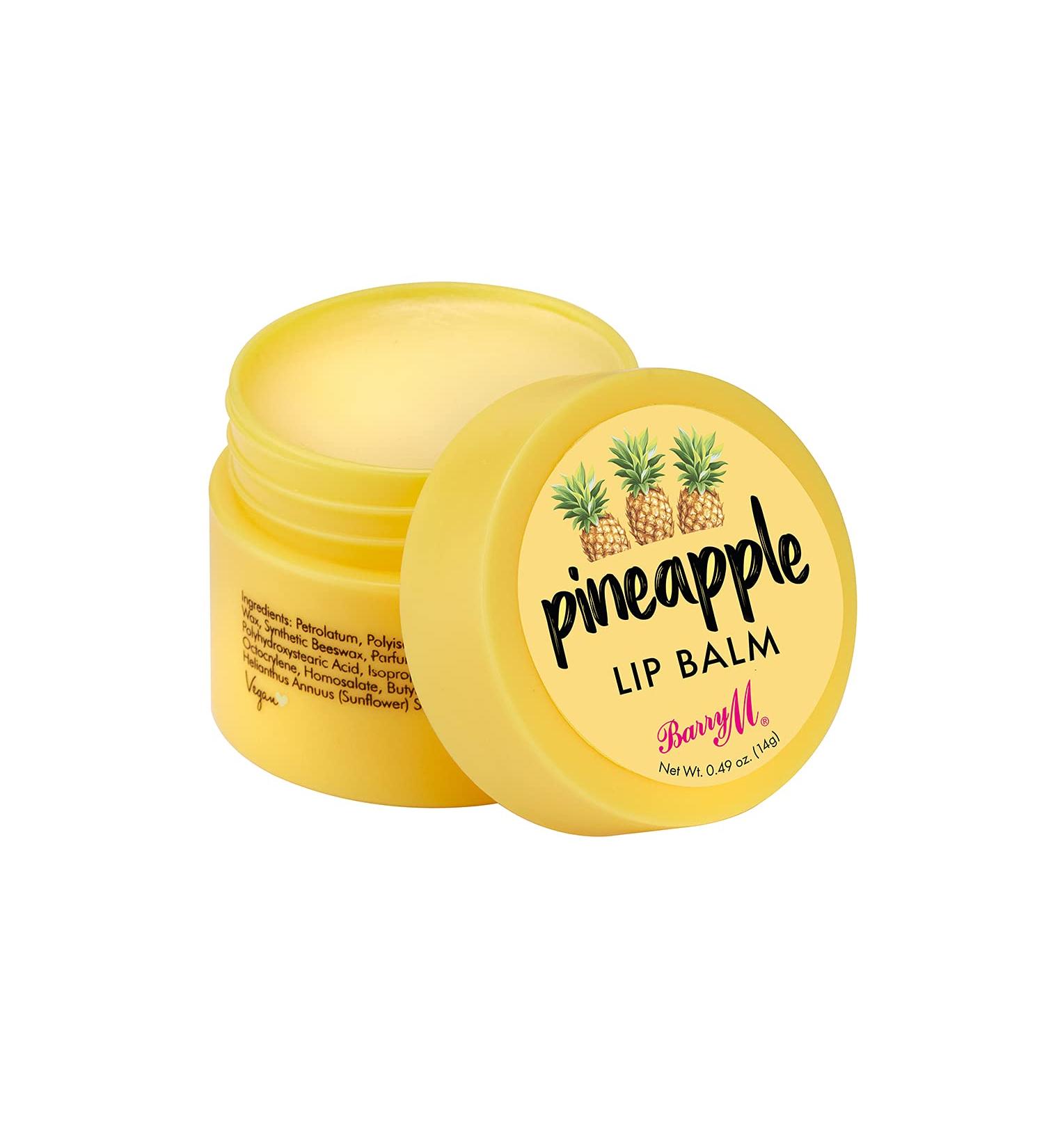 Barry M Cosmetics Lip Balm nourishing lip care pineapple