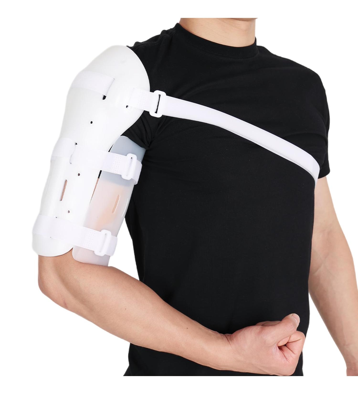 Orthomen Sarmiento Brace - Optimize Healing for Humeral Shaft Fractures | Upper Arm Shoulder & Bicep Support (M) - International Shipping Available - Buy Online on GoSupps.com