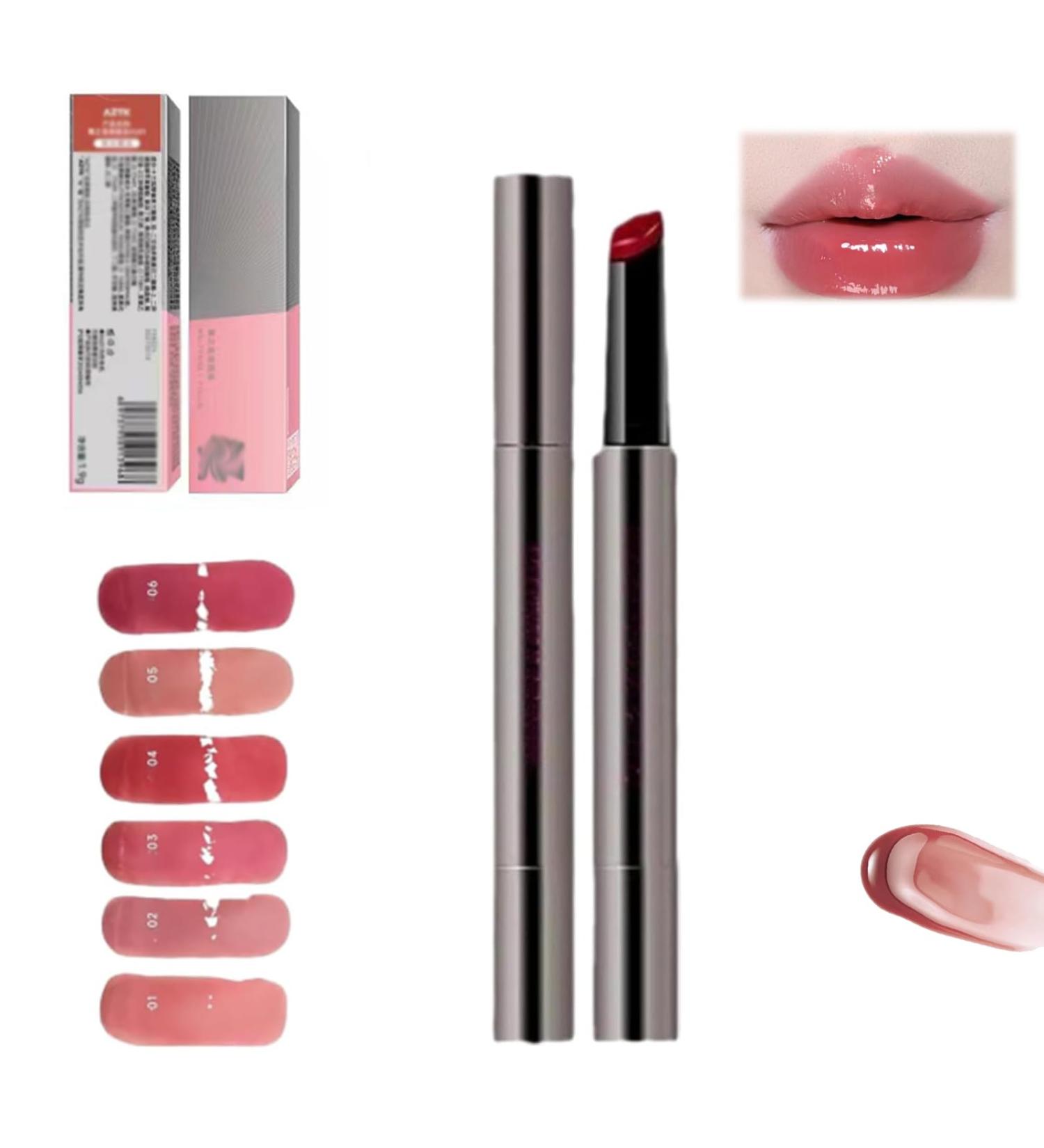 Meltykiss Jelly Gloss Lipstick Aztk Jelly Gloss Lipstick Aztk Moisturizing Melty Kiss Lip Jelly 6 Colors Jelly Texture Lipstick Long Lasting Nutritious Balm Non-Retractable Lipstick (#03) - Buy Online on GoSupps.com