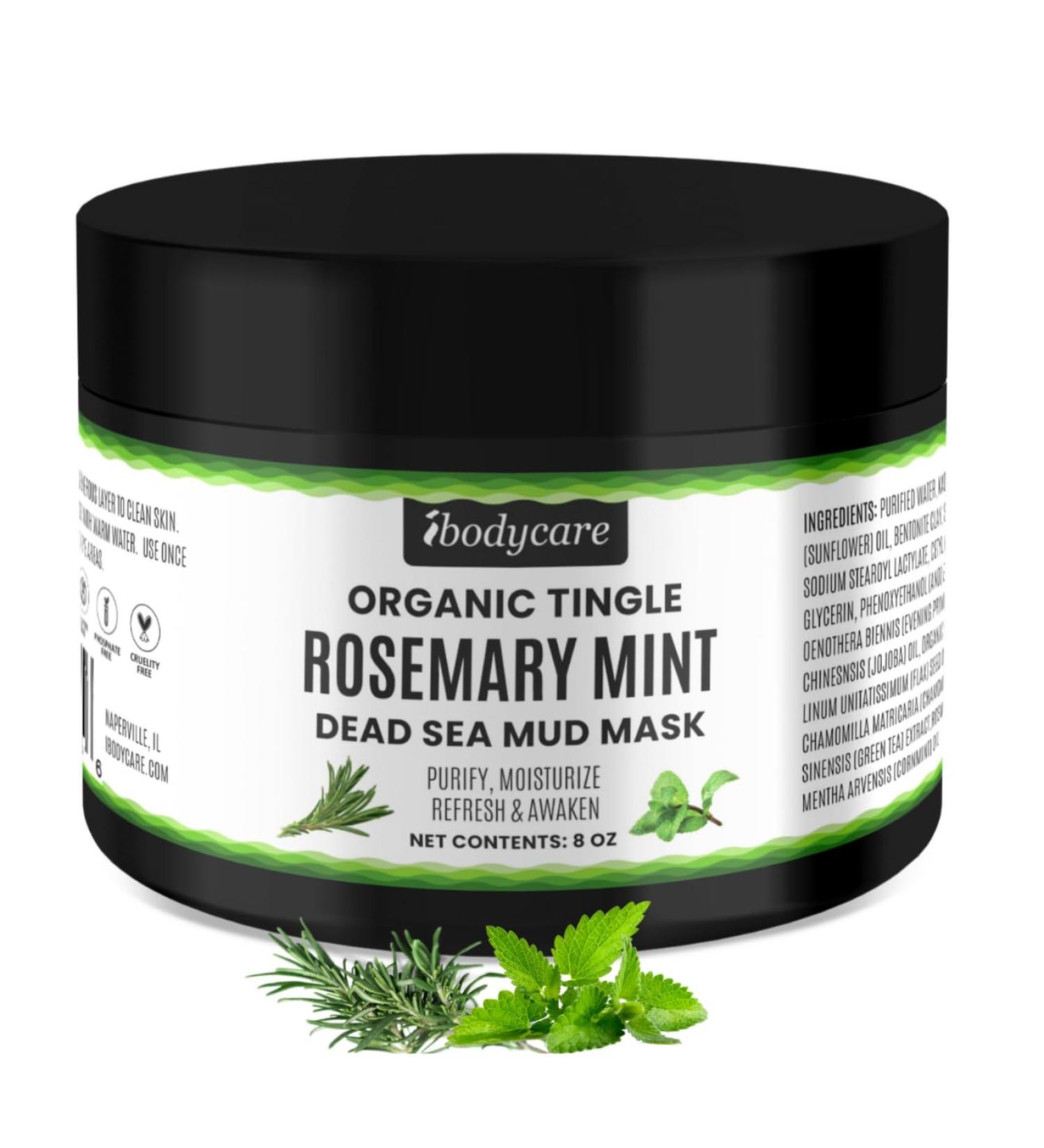 Whipped Dead Sea Mud Mask Bundle - Cleansing Face & Body Purify Pores Moisturize with Kaolin Clay & Green Tea Refreshing Rosemary Mint - Buy Online on GoSupps.com