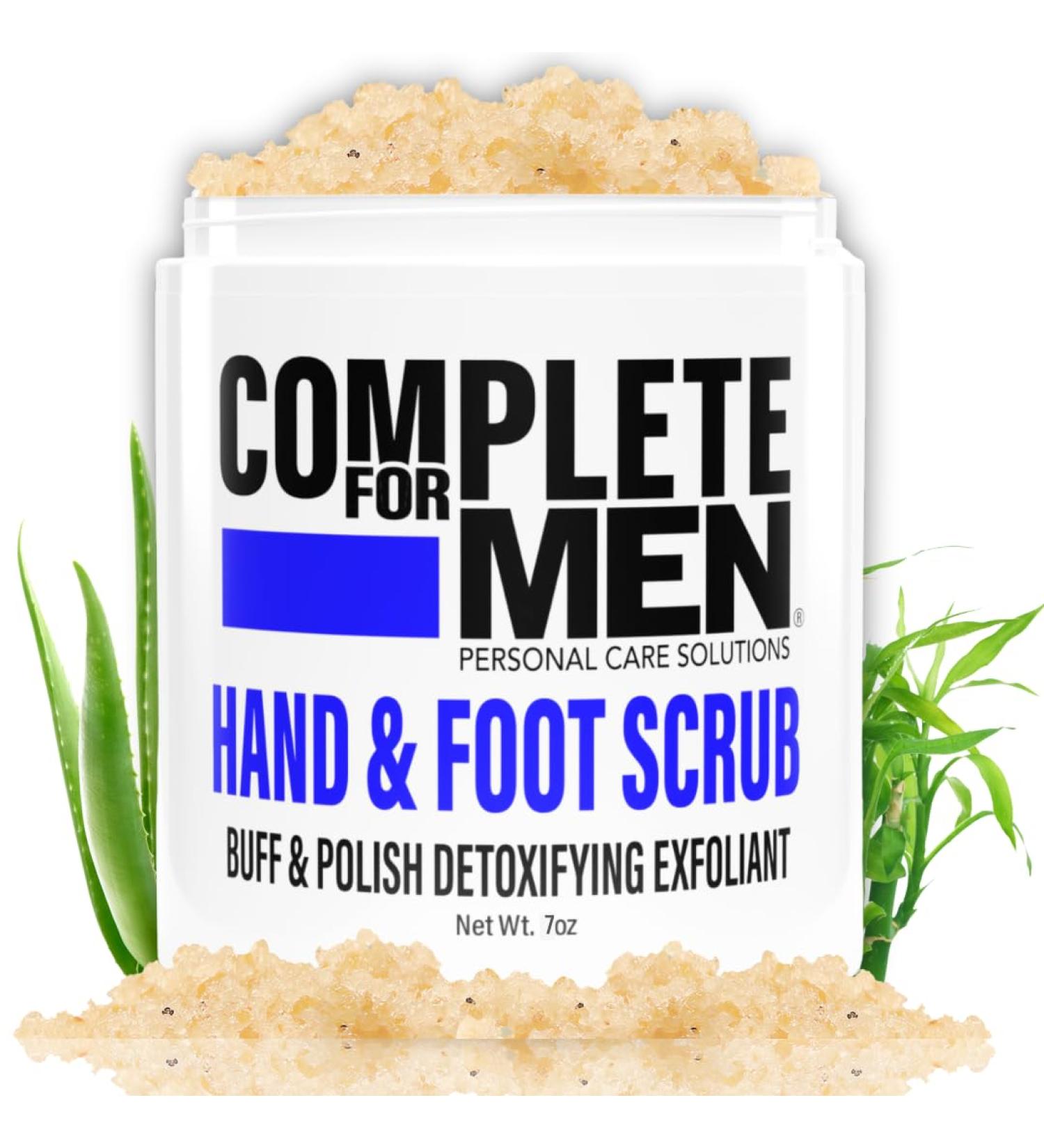 Exfoliating Hand & Foot Scrub - Sugar Scrub for Dry Skin Moisturizing Care | Ideal for Men & Women - Buy Online on GoSupps.com