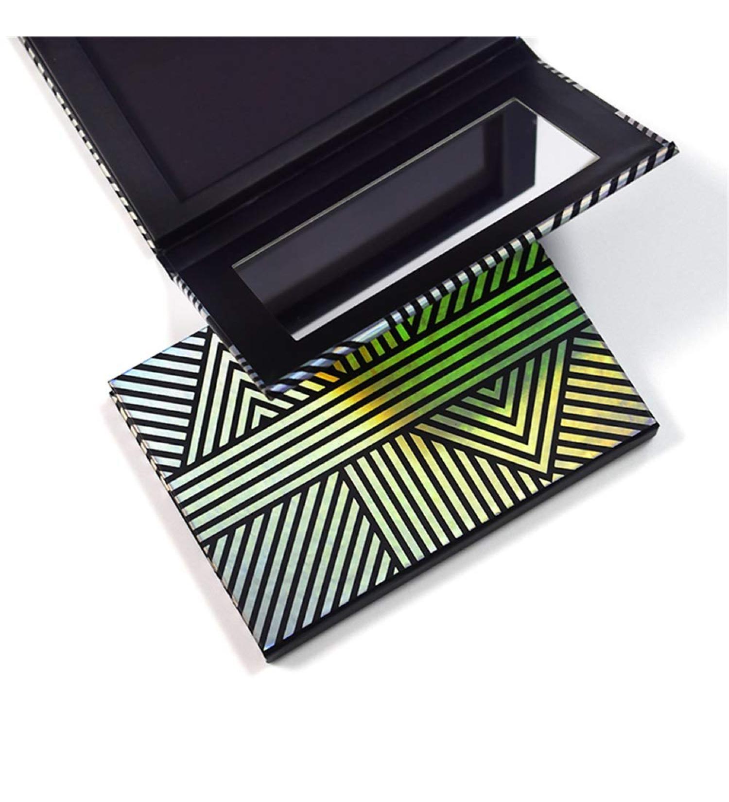 TUOKING Makeup Magnetic Palette with Mirror and 20 Metal Stickers - Empty Storage Palette for Eyeshadow, Powder, Highlighter - Buy Online on GoSupps.com