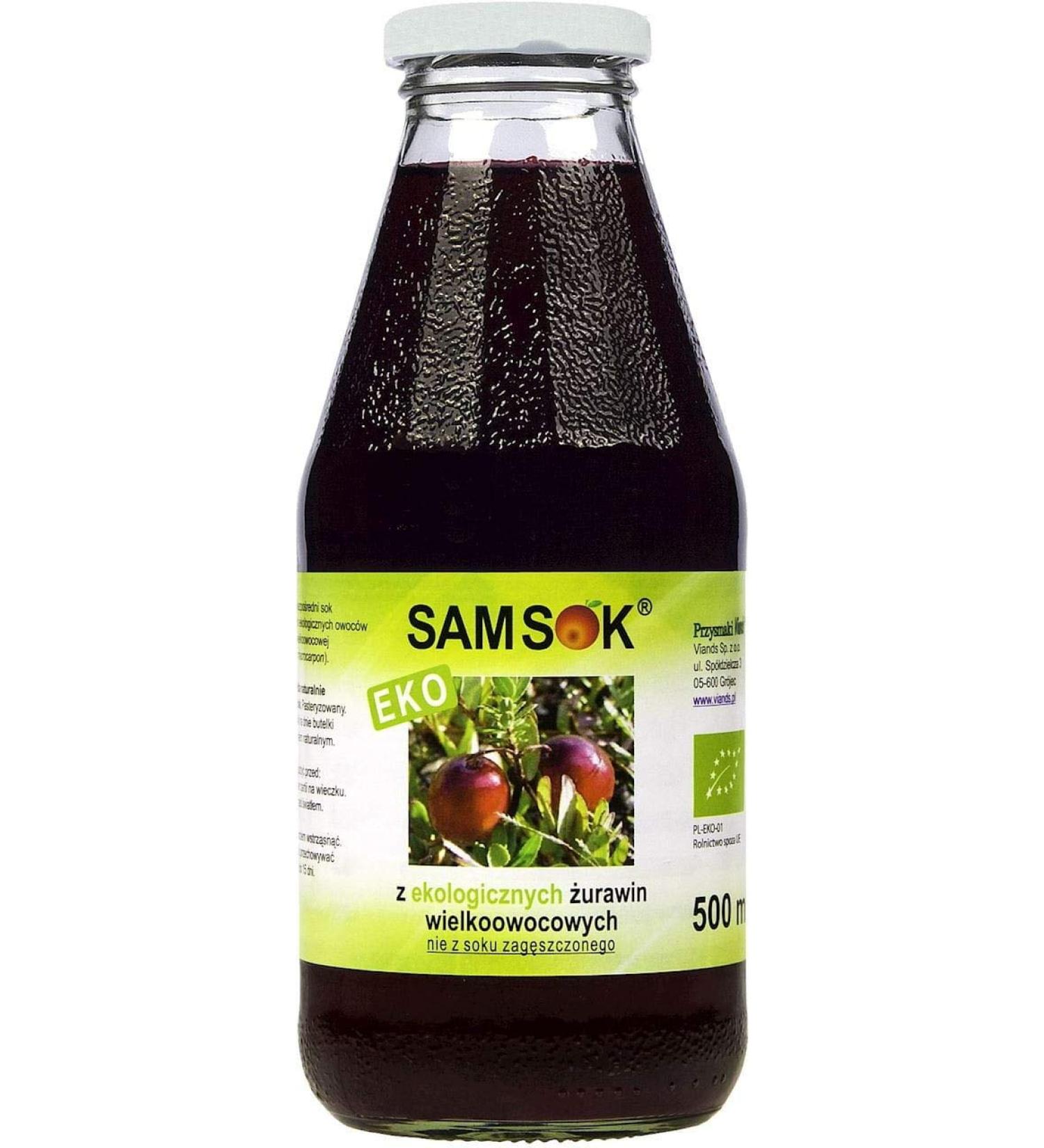 Large organic cranberry juice 500 ml - VIANDS