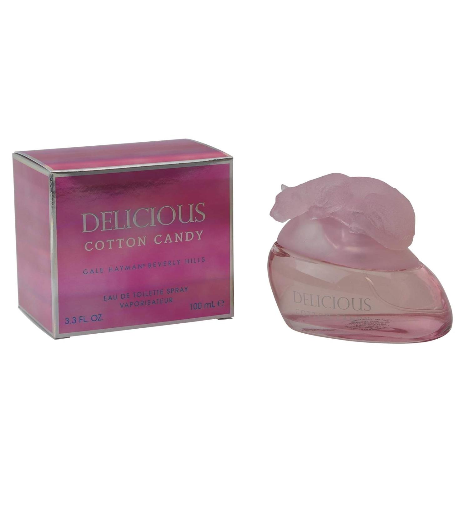 Delicious Cotton Candy by Gale Hayman Eau De Toilette Spray 3.3 oz for Women - 100% Authentic 1 Fl Oz (Pack of 1)