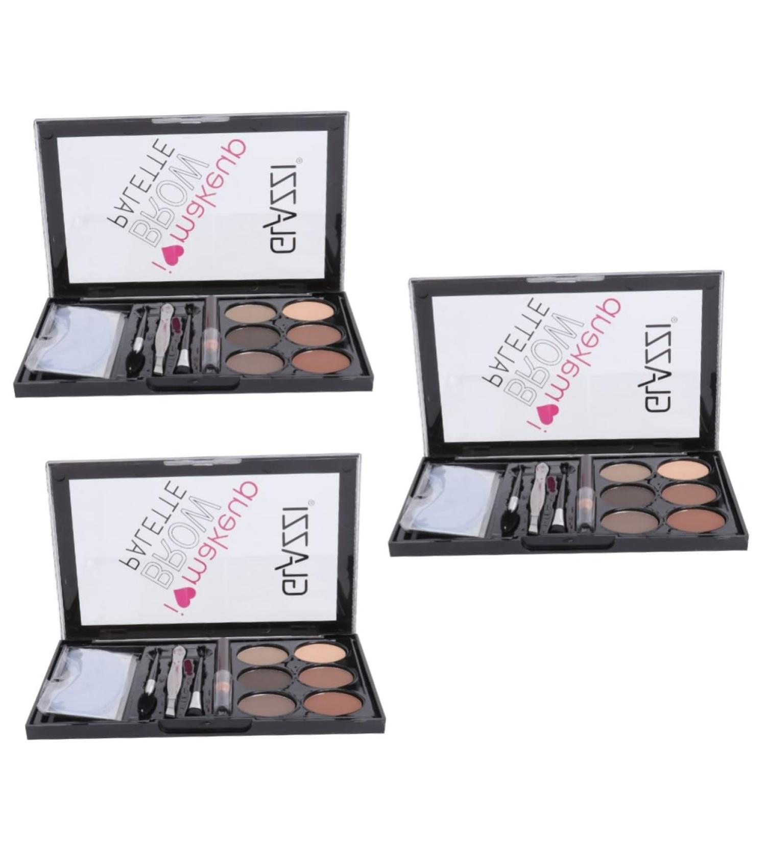 Didiseaon 3 Sets Eyebrow Powder Set Brow Makeup Eye Brow Shaping Kit Abs Eyebrow Stickers Eyebrow Pencil - Buy Online on GoSupps.com
