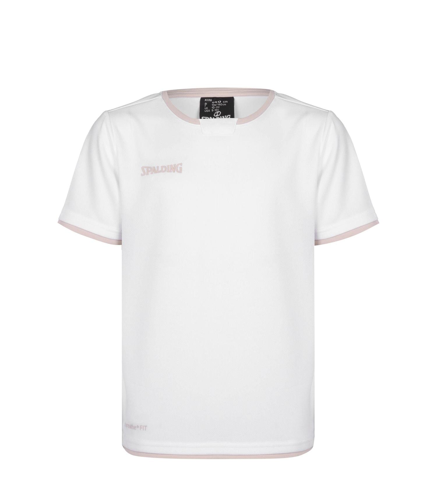 Spalding Shooting T-Shirt Kids white/grey 140