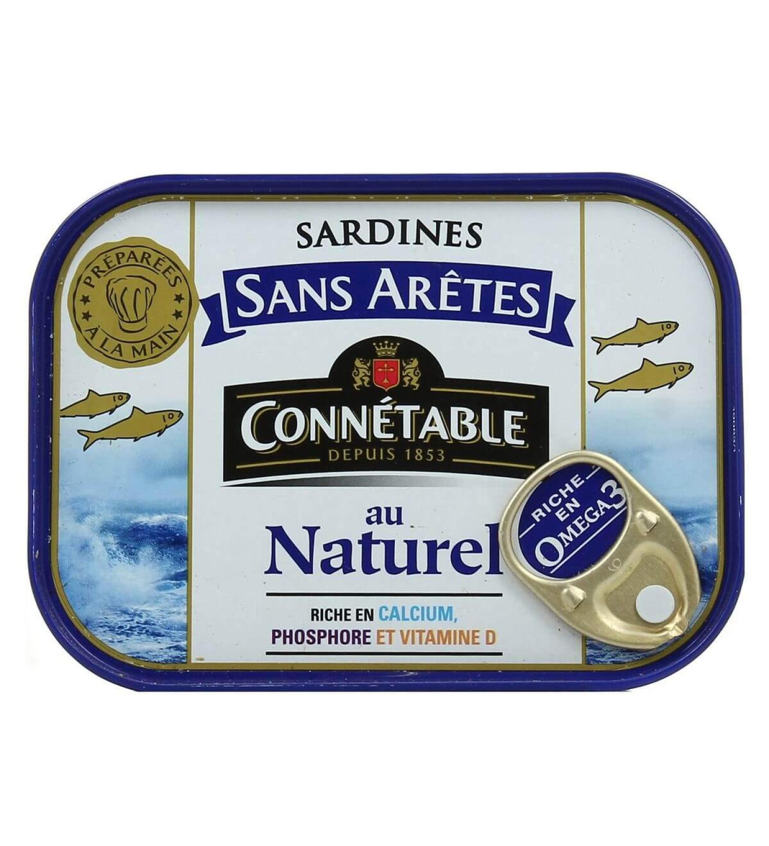 Constable Boneless Sardines in Natural Condition - 98g Box