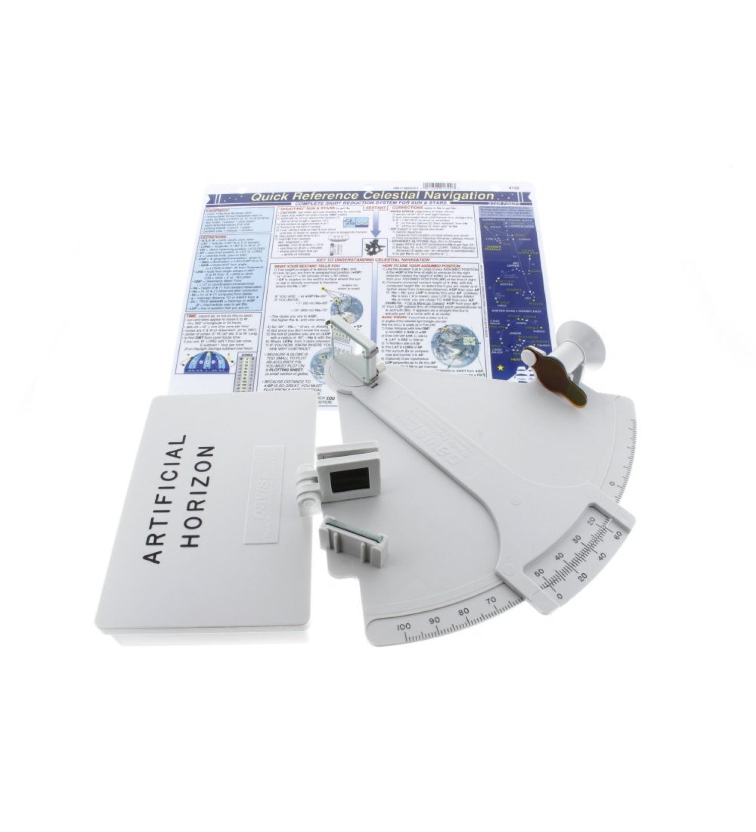 Davis Sextant Mark 3  Celestial Navigation 132  Davis Artificial Horizon 144 Bundle (3 Items) - Buy Online on GoSupps.com