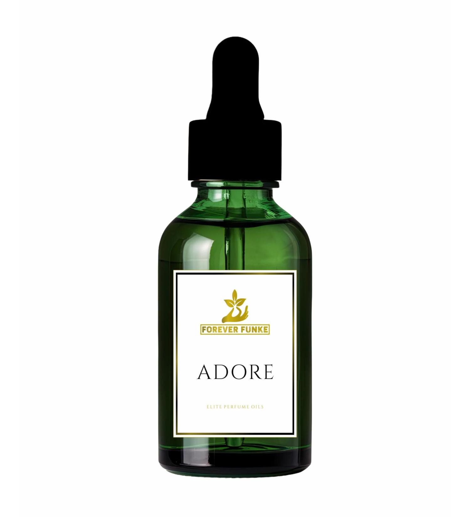 Forever Funke ADORE: A Dr J Adore Impression Replica Version Fragrance Dupes Concentrated Long Lasting Refillable Dropper 20ml/0.68 Fl Oz Bottle