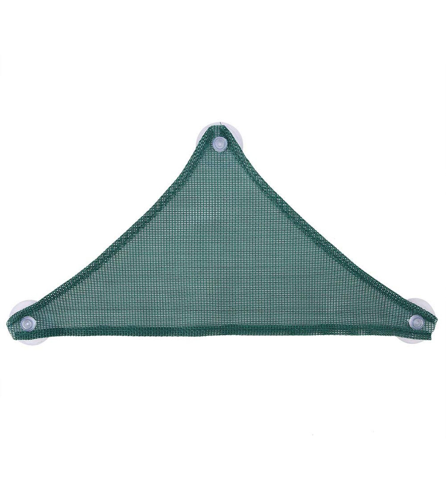 Tnfeeon Mesh Reptile Triangular Hanging Net Hammock - Green (M) - Buy Online on GoSupps.com