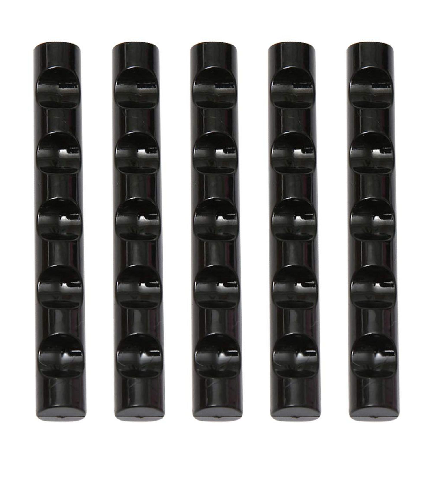 Lurrose 5pcs Nail Art Pen Rack Holder - Black Nail Brush & Polish Pen Rest for Perfect Nail Design - Buy Online on GoSupps.com