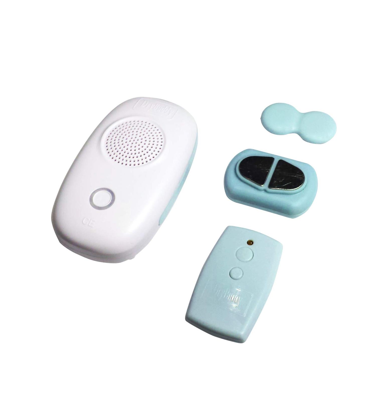 DryBuddyFLEX 3 Wireless Bedwetting Alarm System - Magnetic Sensor & Remote - 3rd Gen, Long-Range True Wireless - Convenient & Feature-Rich - Buy Online on GoSupps.com