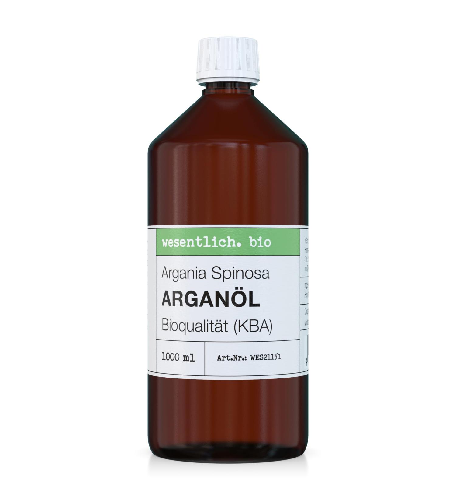 Organic Cold Pressed Argan Oil - 500ml - 100% Natural wesentlich. - Buy Online on GoSupps.com