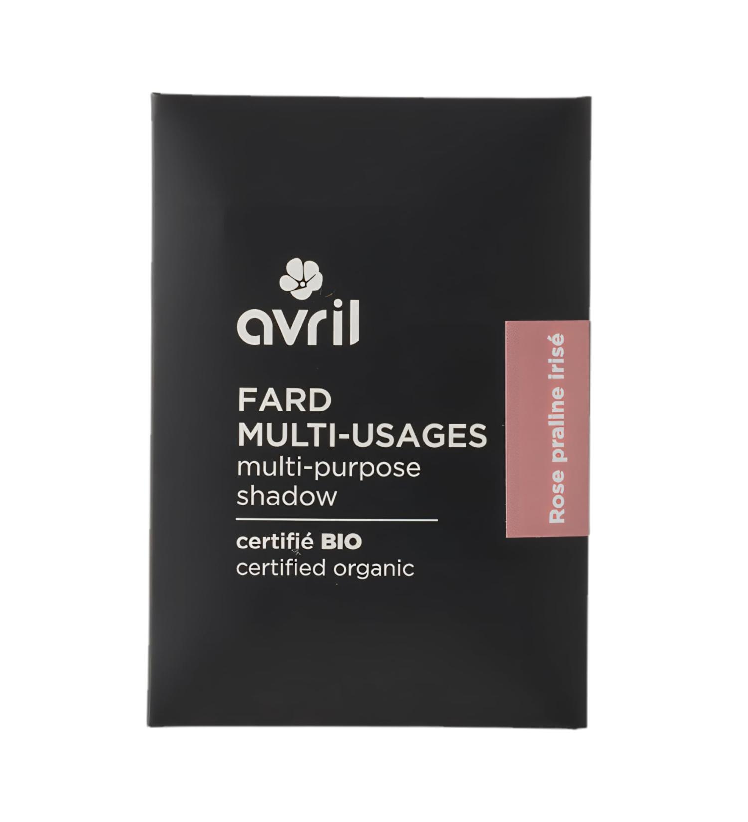 Avril - Organic Multi-Purpose Eyeshadow - Soft and Silky Texture - Eyelids, Cheeks, Face - Vegan, Ecocert Organic Certified - Made in France - 5g Refill