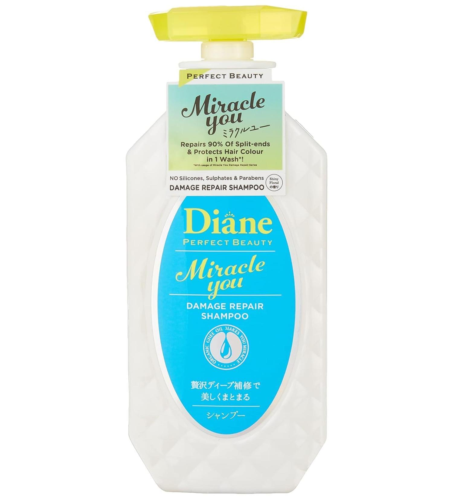 Buy MOIST DIANE Miracle You Hair Shampoo - Natural & Organic Moisturizing Shampoo for Damaged Dry & Color Treated Hair | 15.2 fl oz | International Shipping Available - Buy Online on GoSupps.com