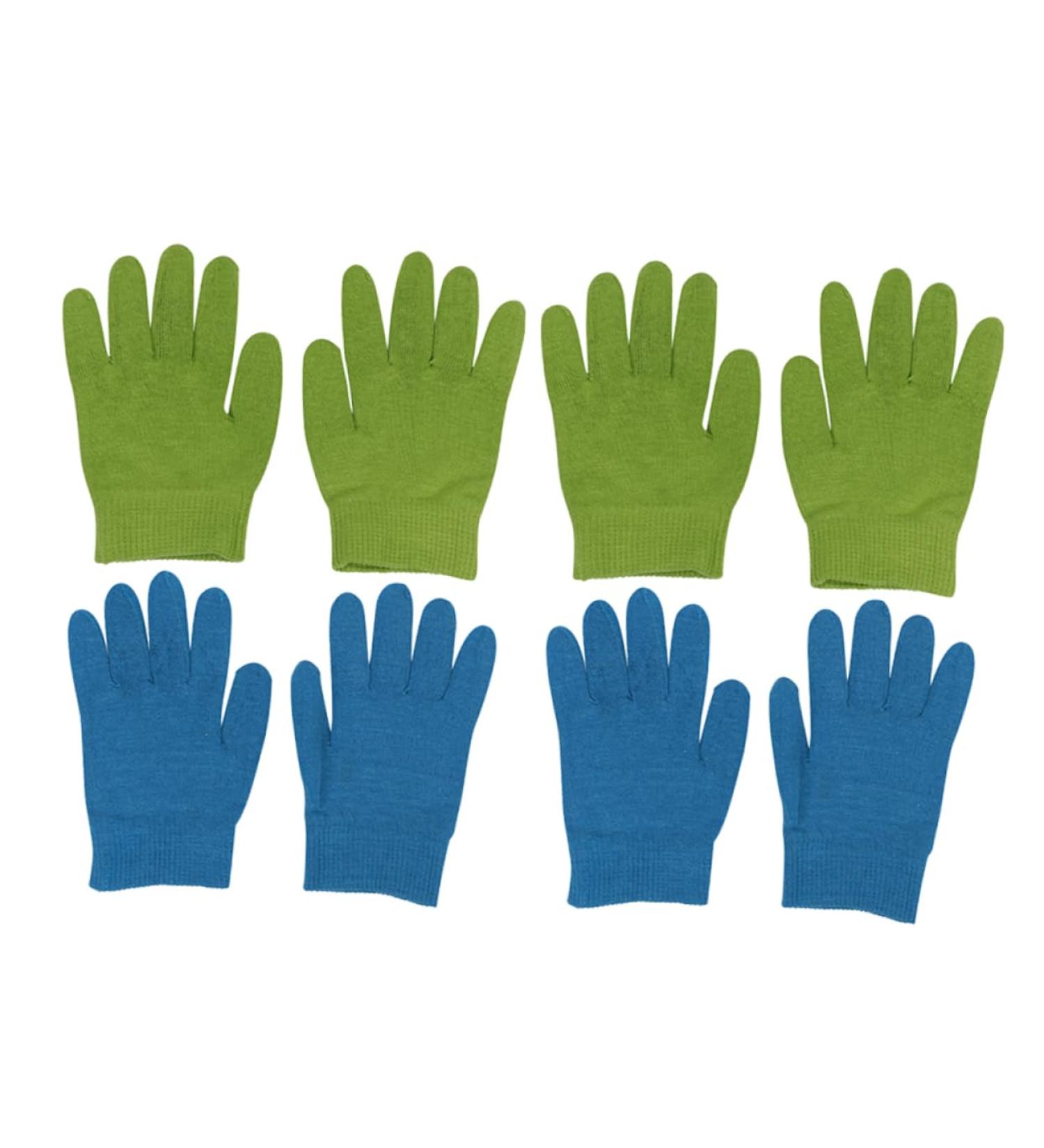 FOMIYES 4 Pairs Moisturizing Gloves Hands Night Mittens Hand Lotion Gloves Hydrating Gloves Moisturizing Spa Gloves Dry Hands Gloves Handwashing Fluid Face Silica Gel Miss - Buy Online on GoSupps.com
