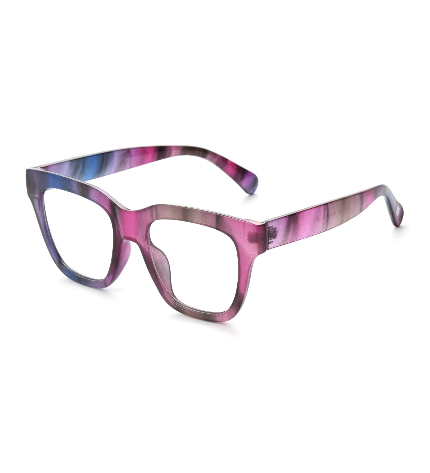 Foster Grant Blue Light Blocking Glasses for Women - Stylish Pink/Blue Design | 51mm Lens Width | Shop Internationally - Buy Online on GoSupps.com
