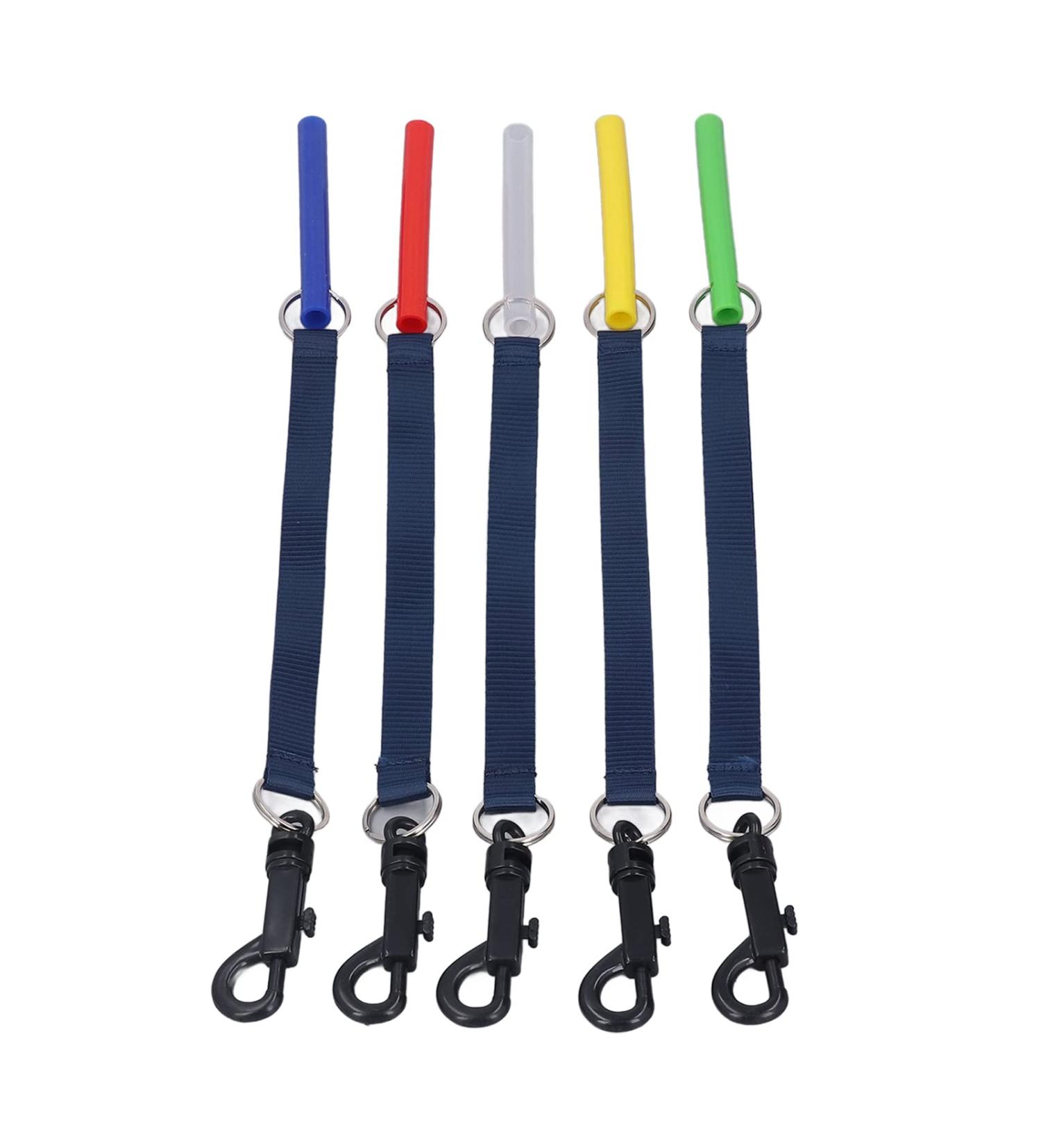 5-Piece Silicone Baby Bite Ring Set | Teething Toys for Girls & Boys - Yeast-Free - Colors: Red Blue Green Yellow Transparent - Buy Online on GoSupps.com