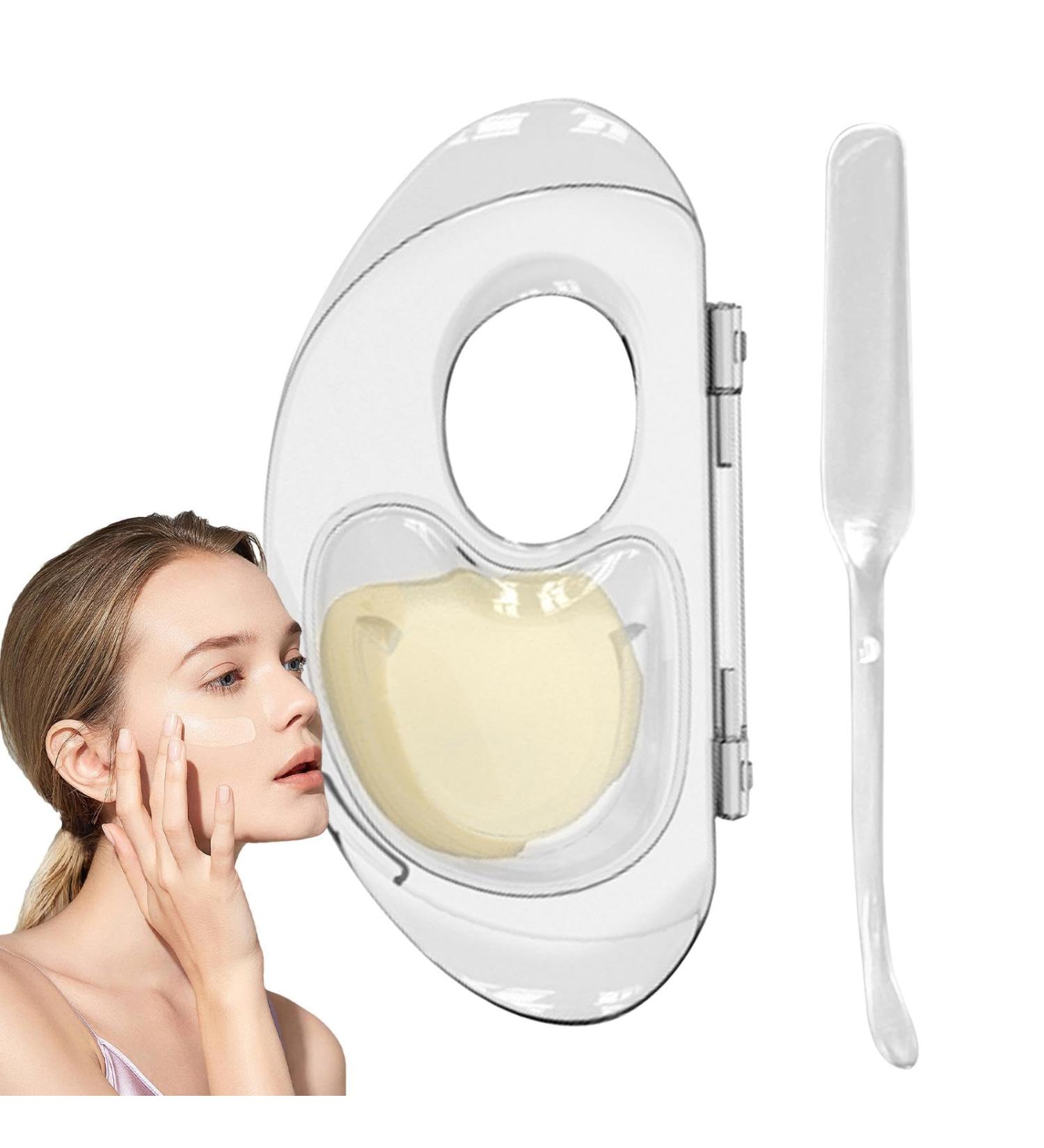 Acrylic makeup palette with stick Cosmetic mixing tray Clear acrylic makeup mixing palette for lipsticks cosmetics highlighter powder - Buy Online on GoSupps.com