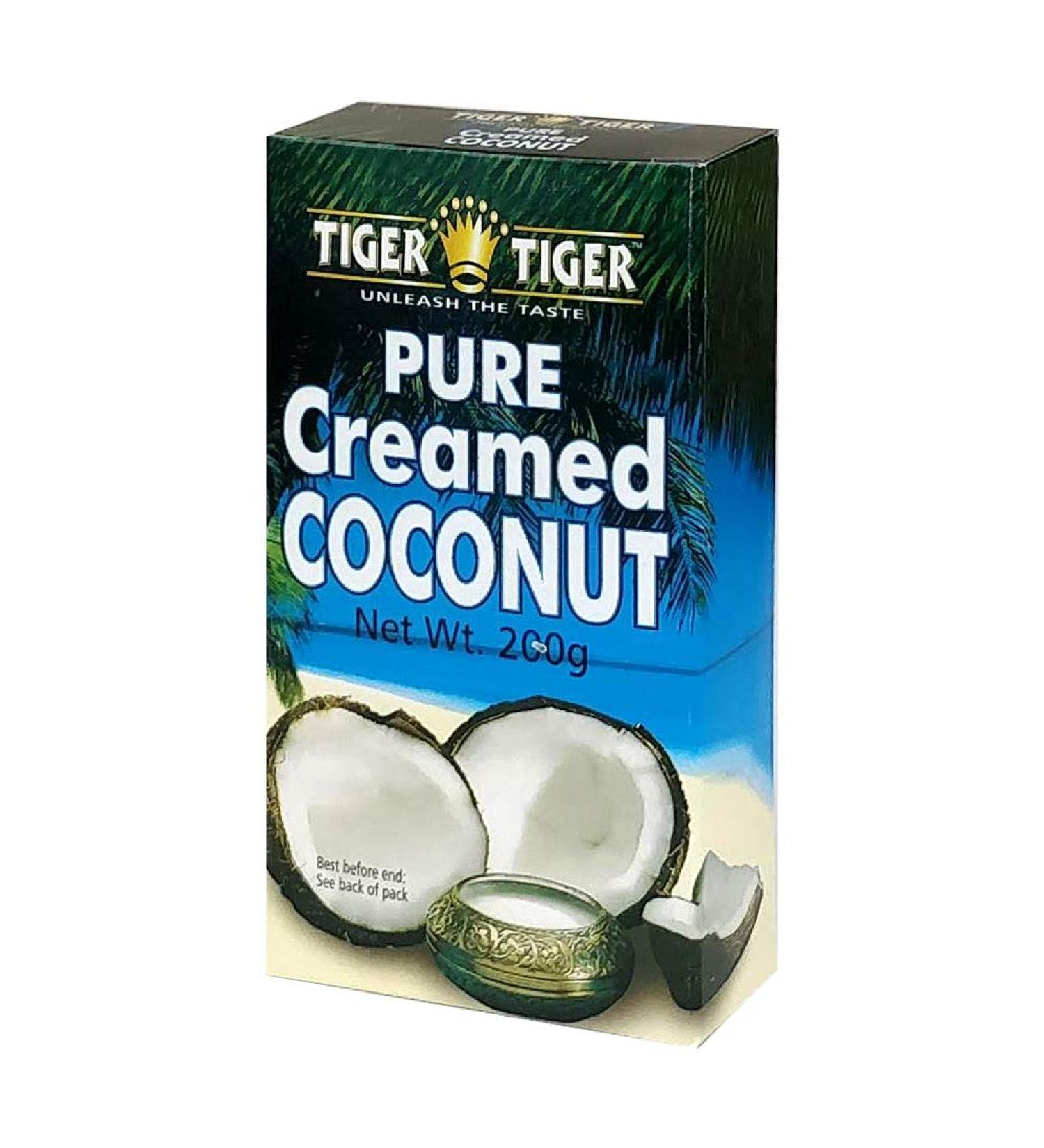Tiger Tiger Pure Creamed Coconut (Block) 200g