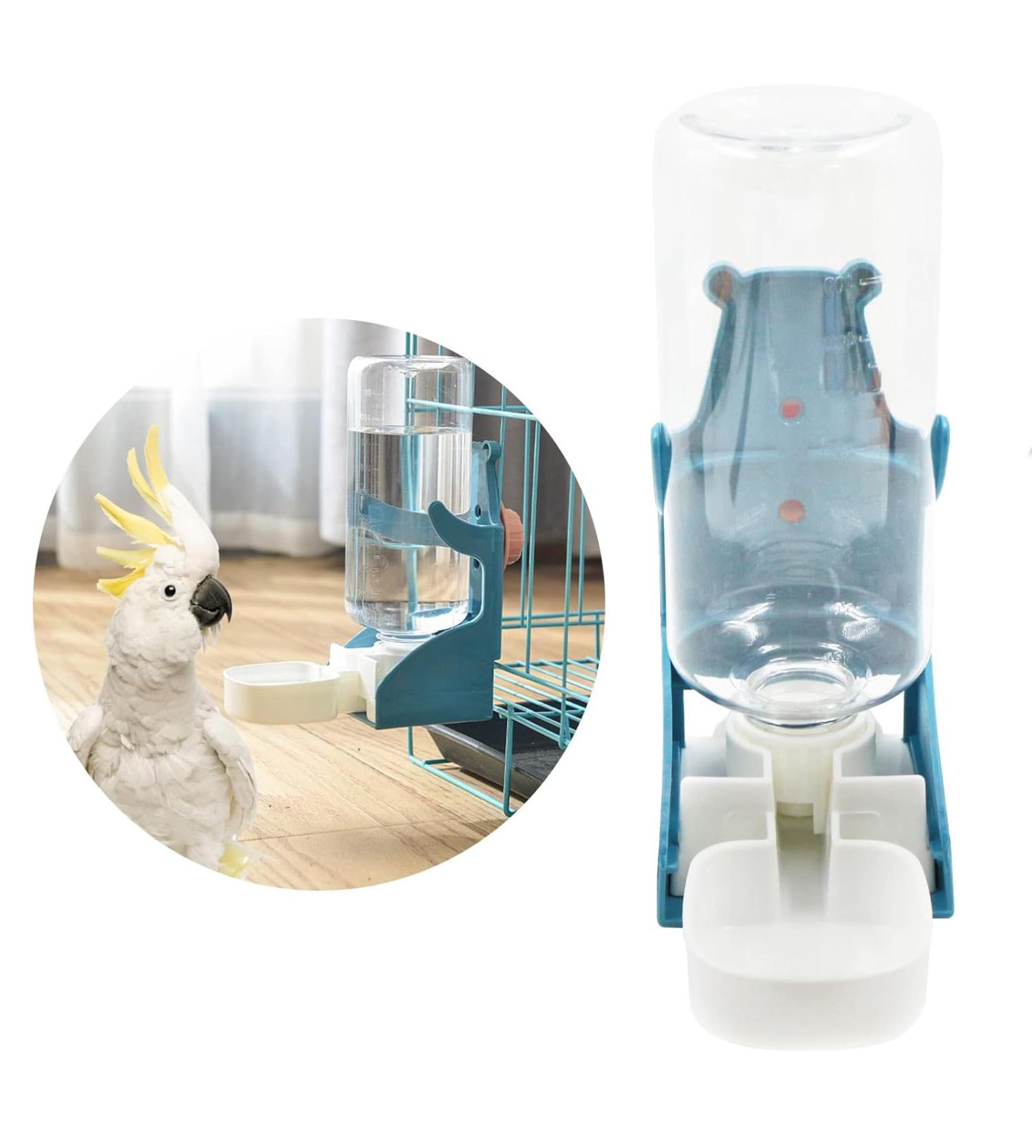 Ausyiwi Automatic Water Dispenser & Feed Donor for Birds - Perfect for Budgies Parrots & Small Pets | International Shipping - Buy Online on GoSupps.com