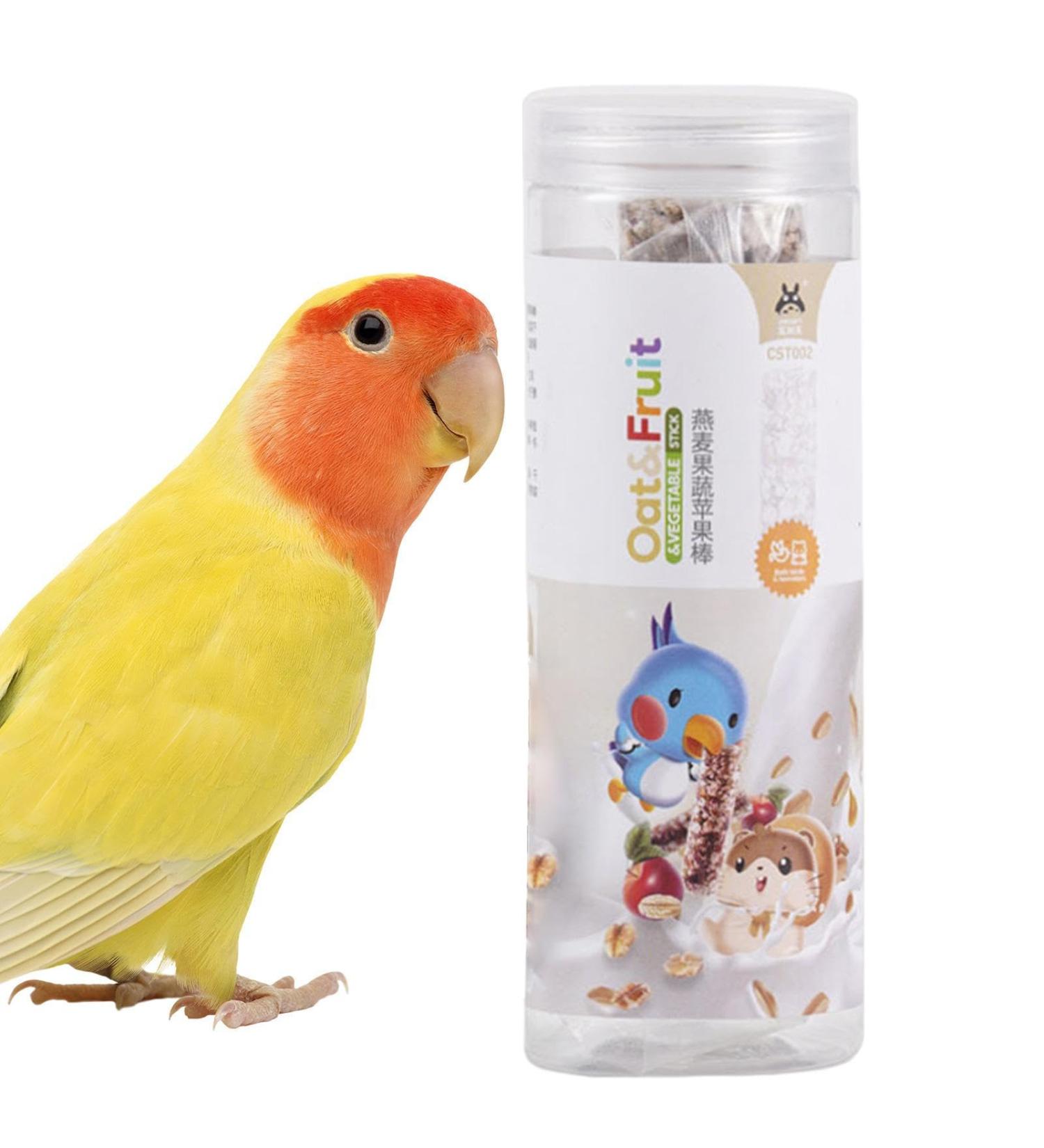 Hamster Snack Sticks - Chew Teething Snack Sticks Nutritious Convenient Hygienic Chewing Sticks for Hamsters Pet Rabbits and More Bairong Oatmeal Fruits and Vegetables - Buy Online on GoSupps.com