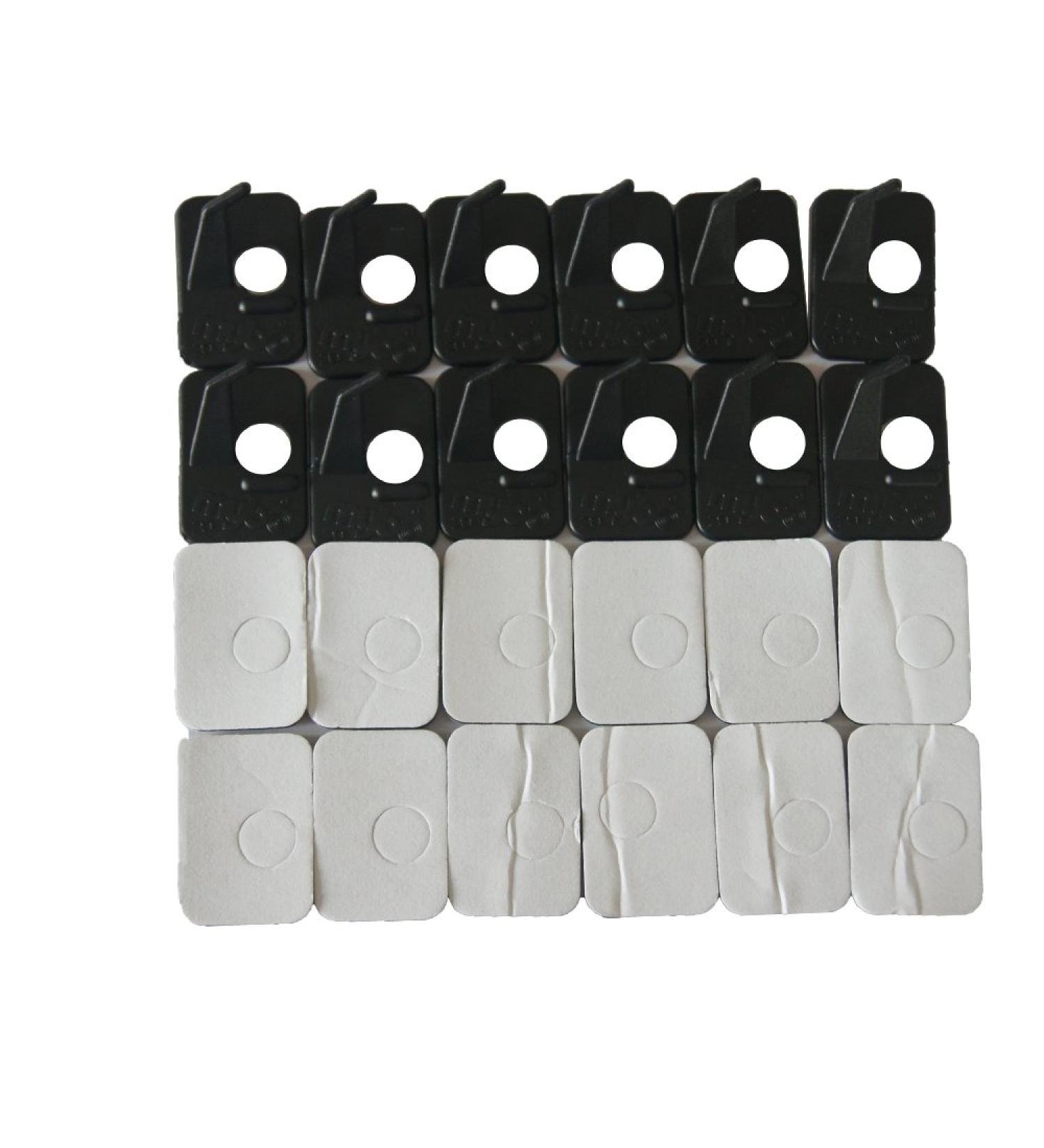 JIEXI HWYP Right Hand Plastic Recurve Bow Arrow Rest - Pack of 12 Black - Buy Online on GoSupps.com