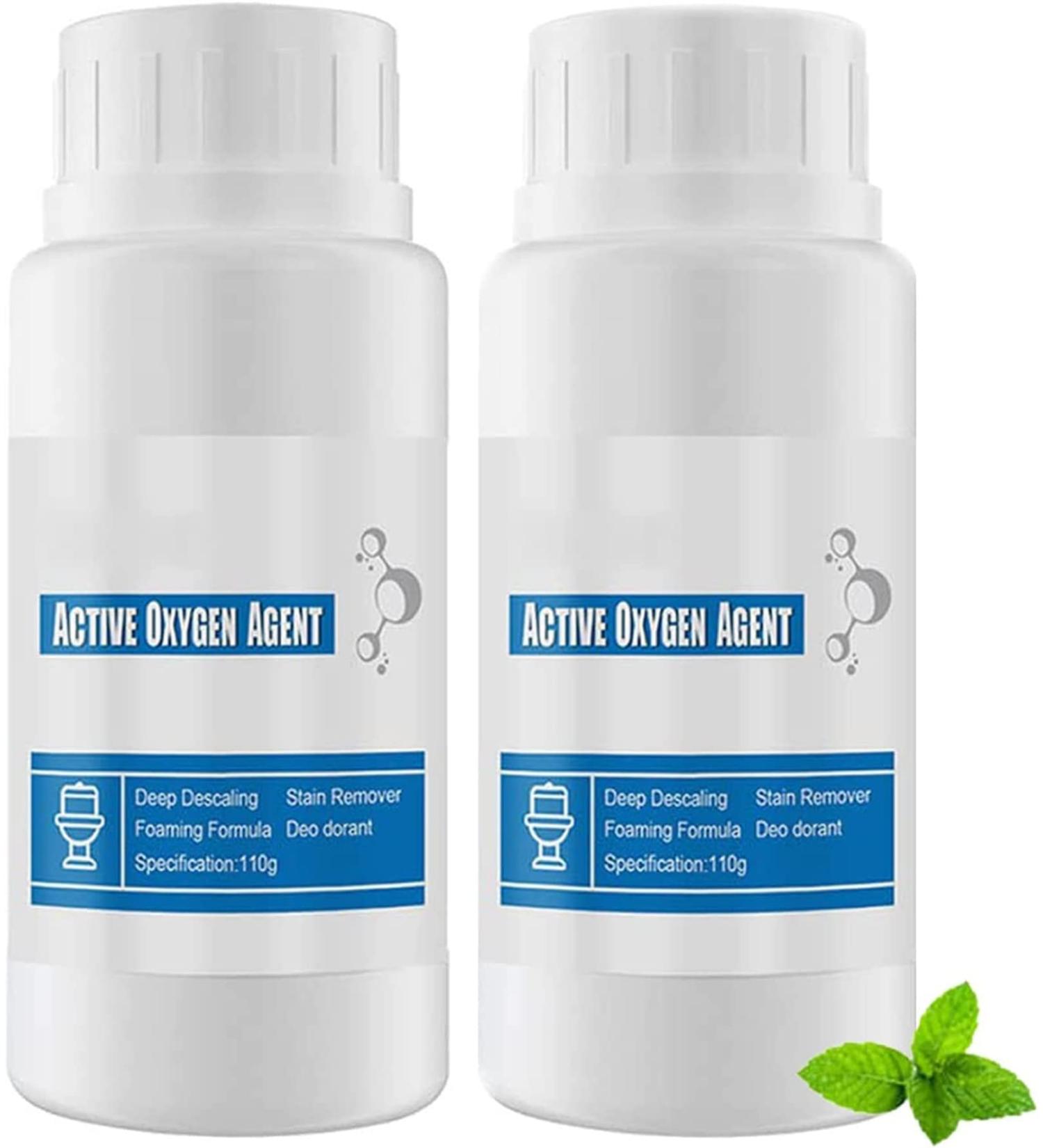 Toilet Active Oxygen Agent Multifunctional Toilet Sink Cleaning Stains Remover Powder Toilet Bowl Stains Cleaners Powerful Pipe Dredging Agent - Buy Online on GoSupps.com