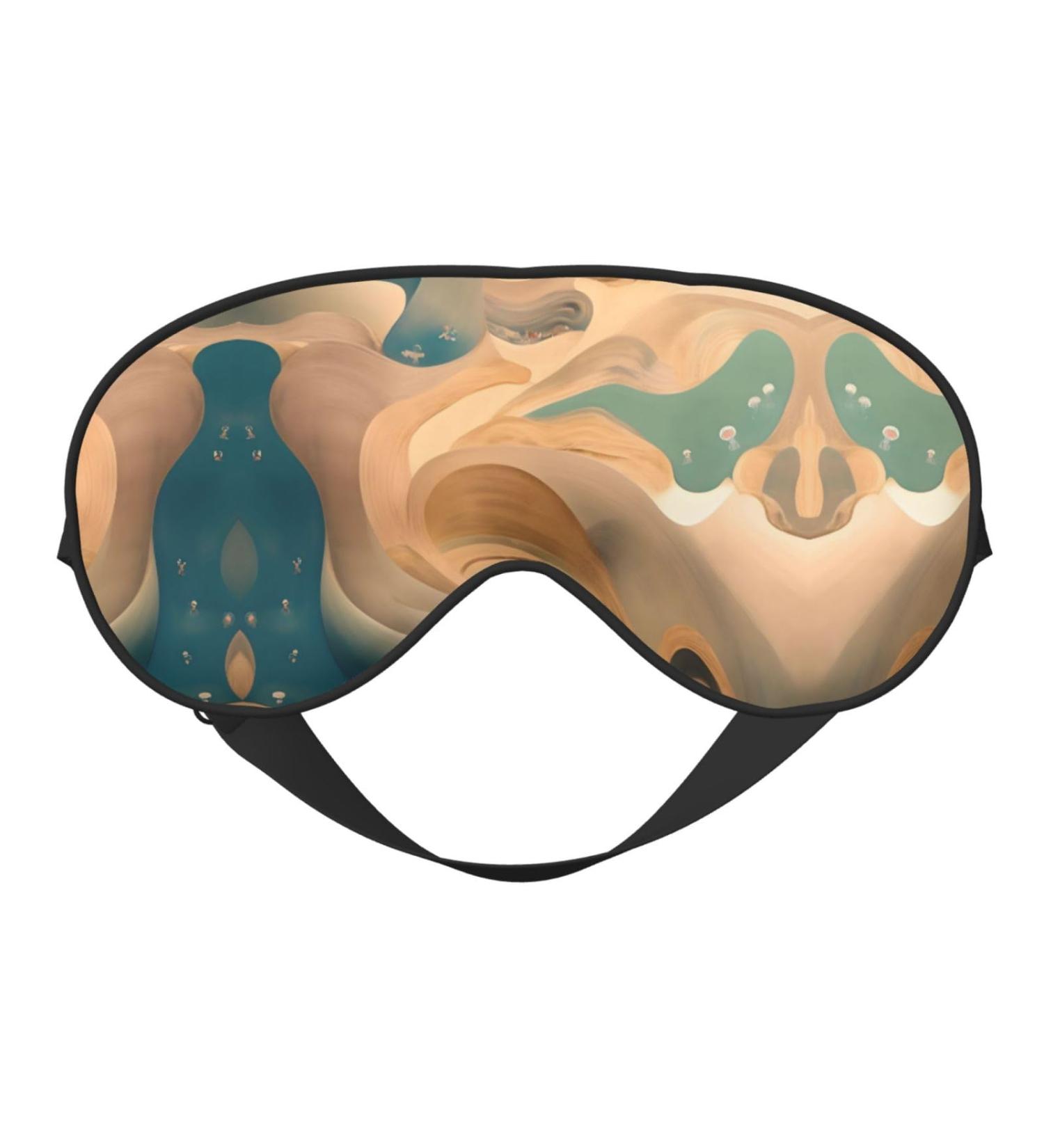 Buy Dunhuang Mystery Eye Mask - Soft Adjustable Sleep Mask for Ultimate Comfort | Unisex Nighttime Eye Cover - Buy Online on GoSupps.com