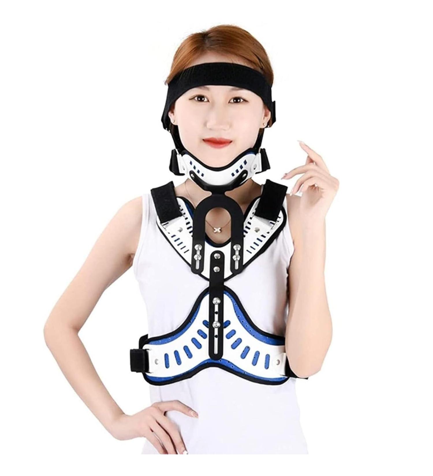 Neck Spine Orthosis Orthosis Cervical Thoracic Halo Brace Posture Corrector Adjustable Lumbar Spine Orthosis Head and Neck Orthosis - Buy Online on GoSupps.com
