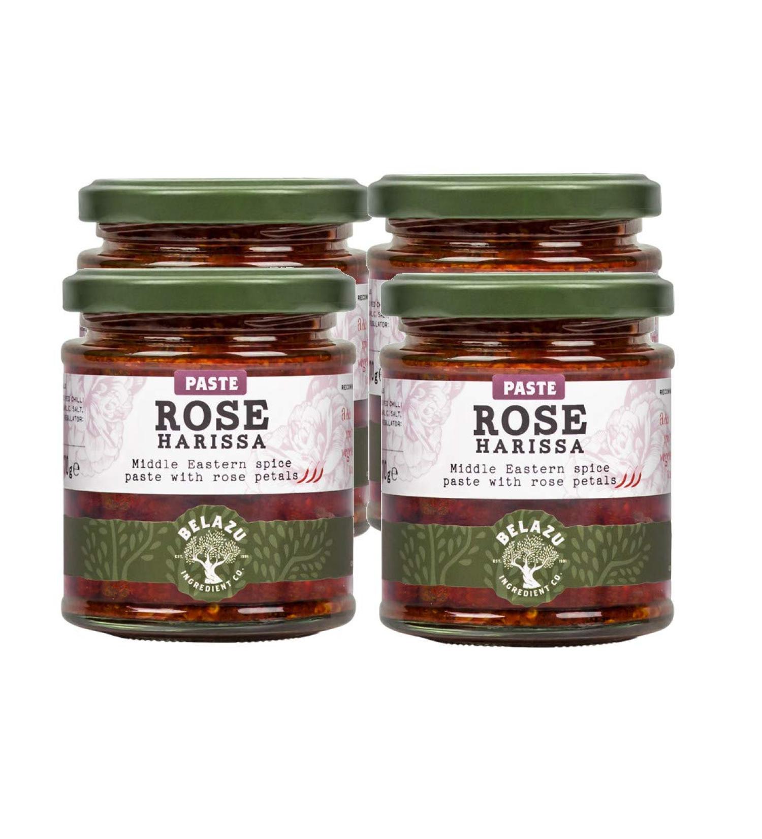 Belazu Rose Harissa 170g Pack of 4