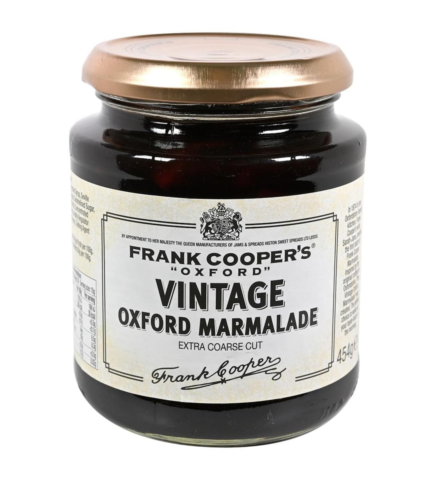 Vintage grossier Cut S ville marmelade l'orange de Frank Cooper (de 454g) - Paquet de 6 - Buy Online on GoSupps.com