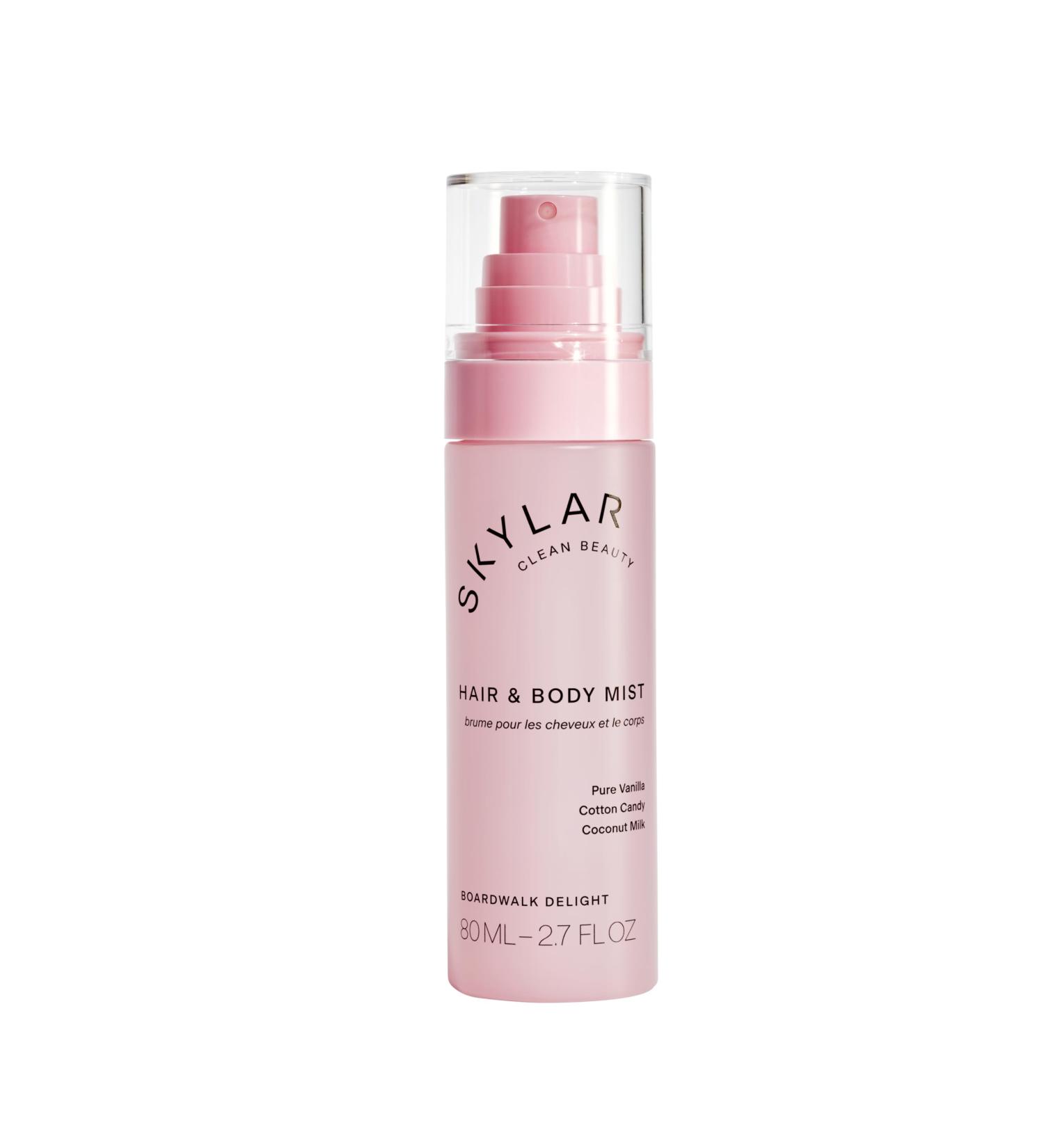 Skylar Boardwalk Delight Hair & Body Mist | Hypoallergenic & Clean Fragrance | Vegan Cruelty Free and Safe For Sensitive Skin | 80 ML 2.7 Fl Oz - Buy Online on GoSupps.com