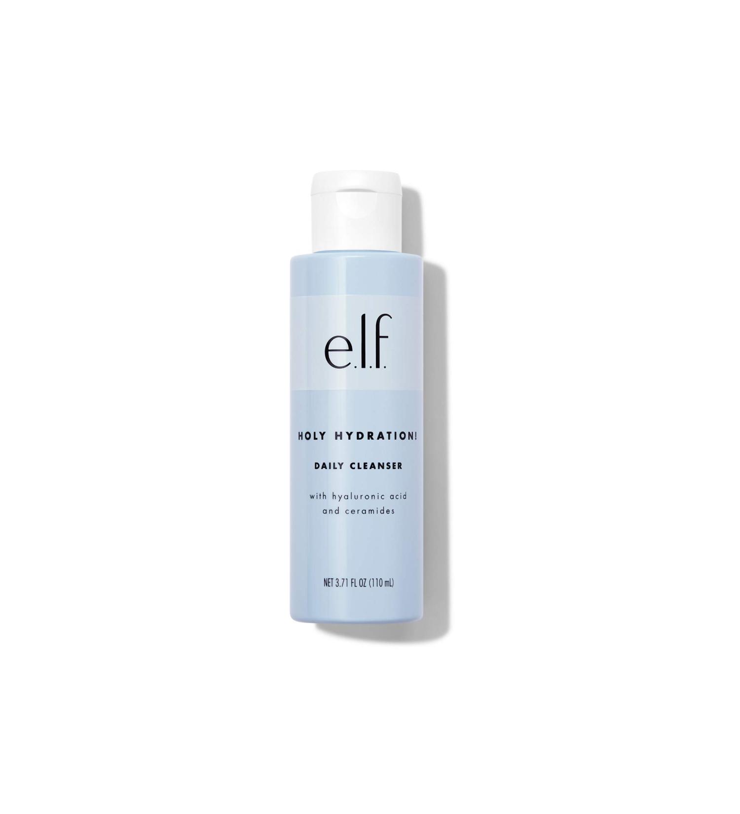 E.L.F. Holy Hydration! Daily Cleanser 3.71 fl oz - Gentle Moisturizing Face Wash - Buy Online on GoSupps.com