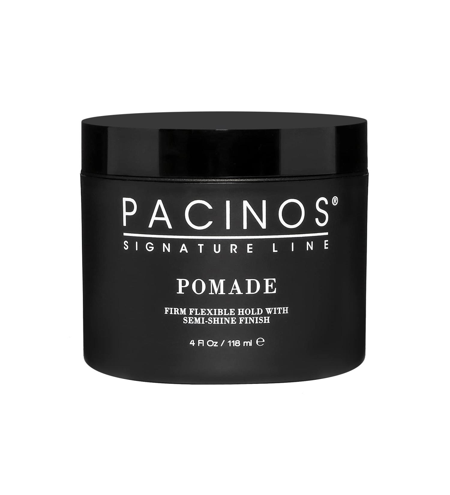Pacinos Pomade - Firm Hold 4oz | Strong Hold Hair Styling Pomade - Buy Online on GoSupps.com