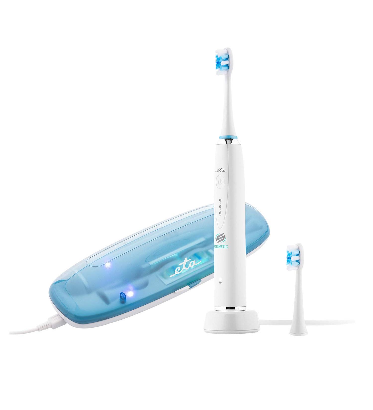 ETA Travel Sonic Toothbrush - UV Technology Travel Case 3 Cleaning Programs | Best International Shipping - Buy Online on GoSupps.com